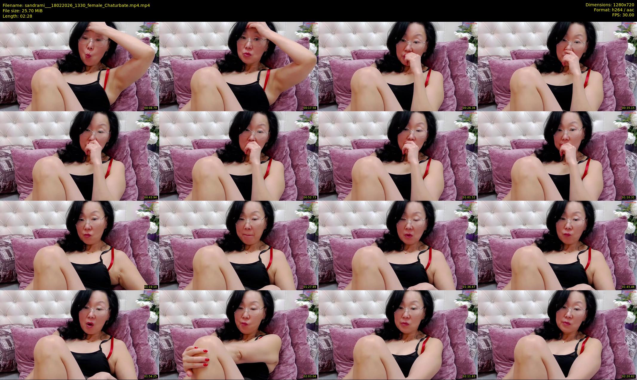 sandrami__ — 3 minute Chaturbate female cam show recording, 720p, Feb 18, 2026