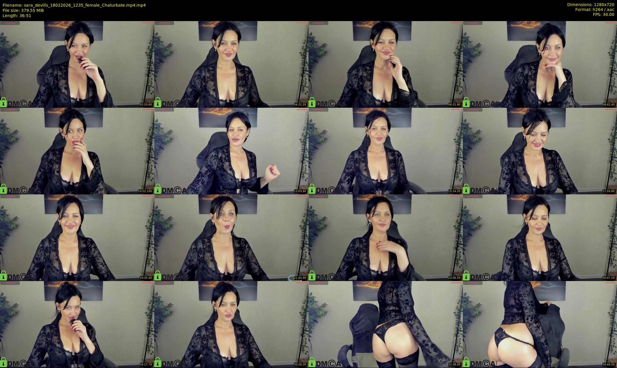 sara_devills — 37 minute Chaturbate female cam show recording, 720p, Feb 18, 2026