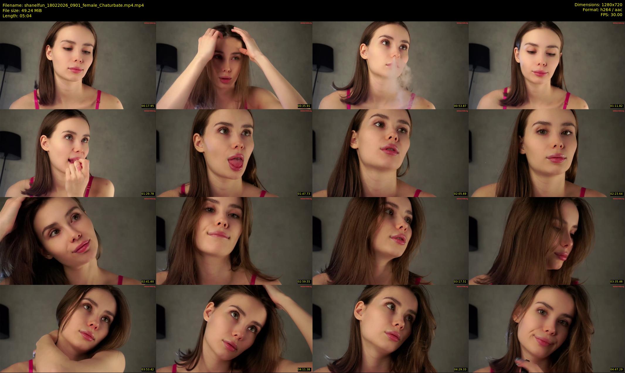 shanelfun — 6 minute Chaturbate female cam show recording, 720p, Feb 18, 2026