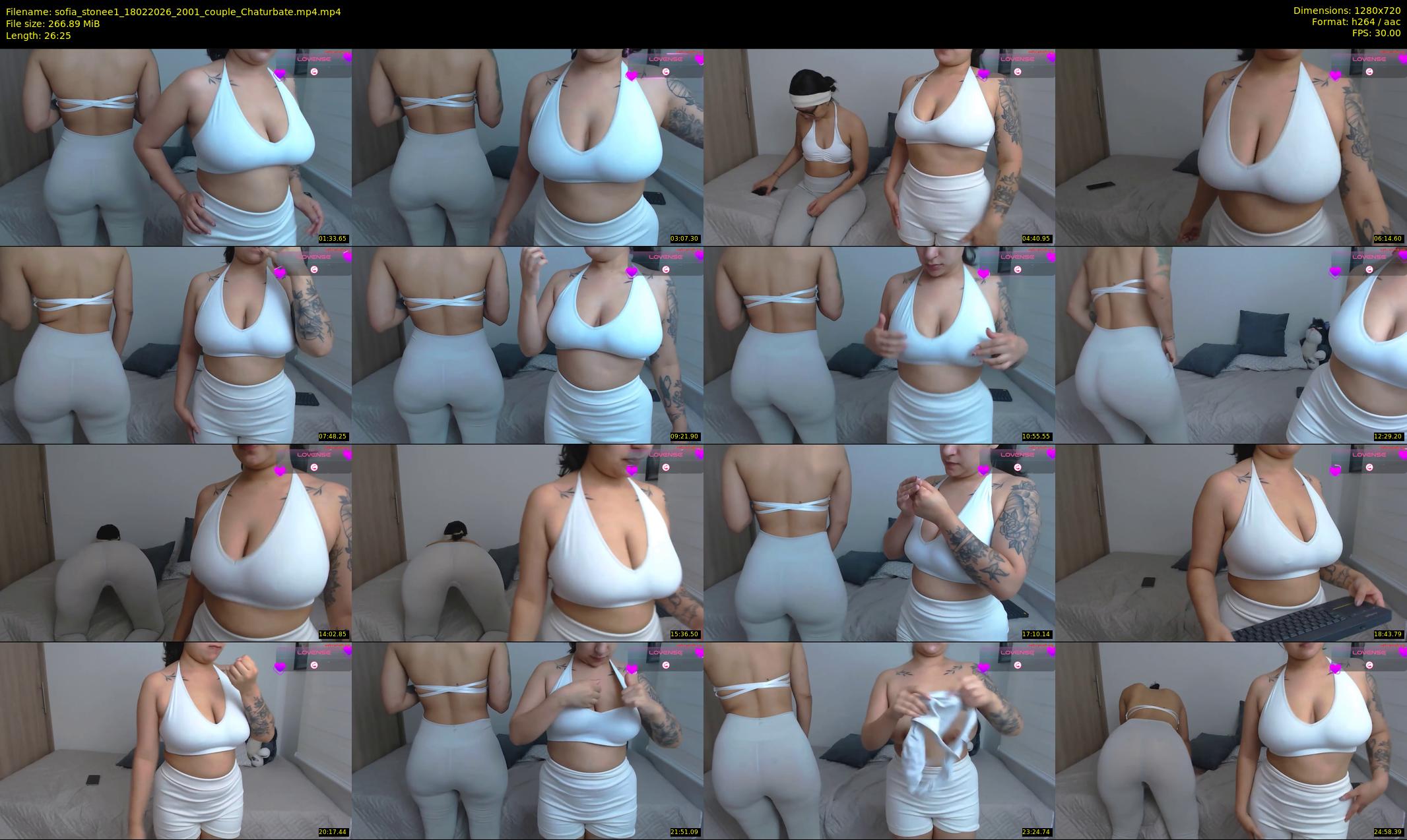 sofia_stonee1 — 27 minute Chaturbate female cam show recording, 720p, Feb 18, 2026