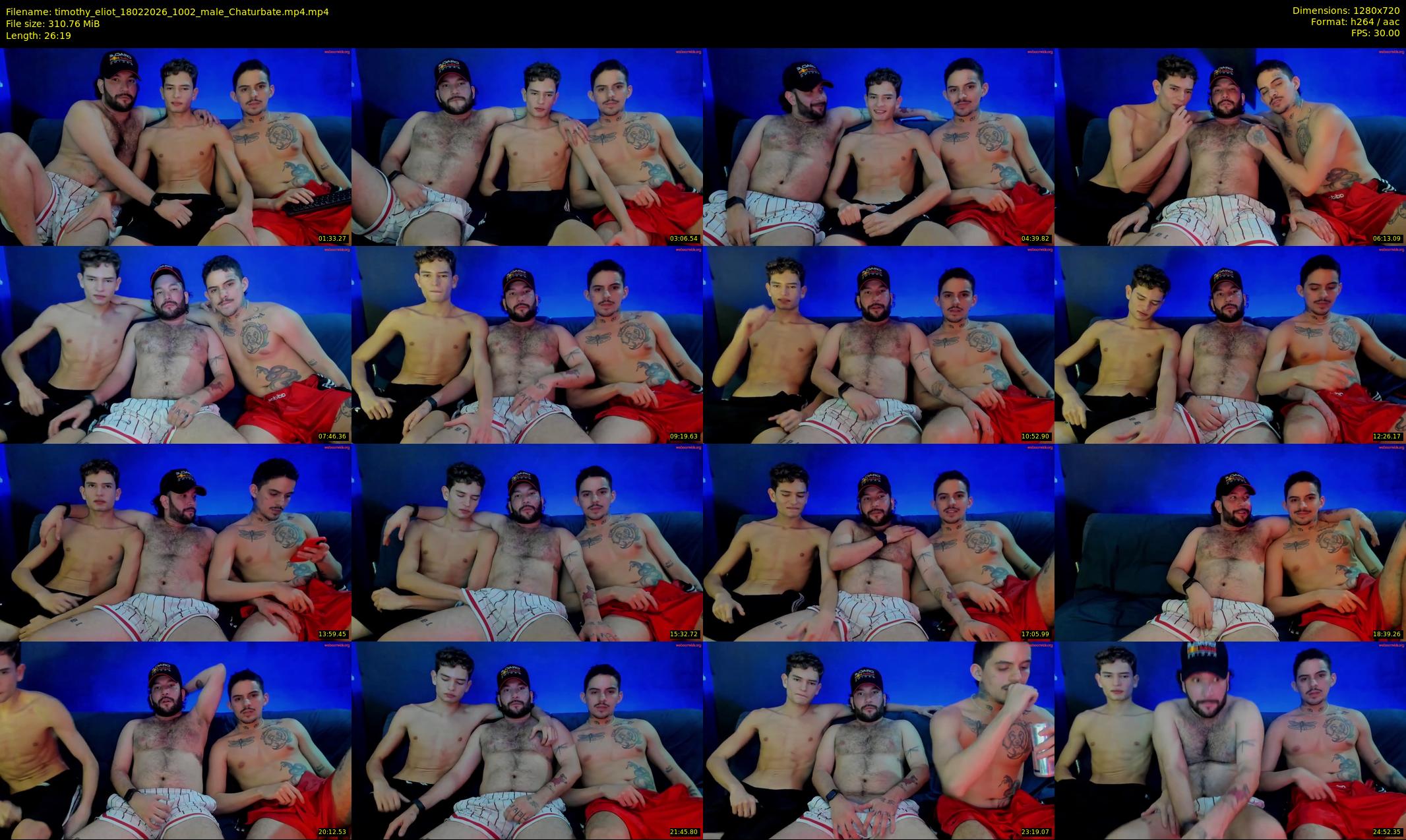 timothy_eliot — 27 minute Chaturbate male cam show recording, 720p, Feb 18, 2026