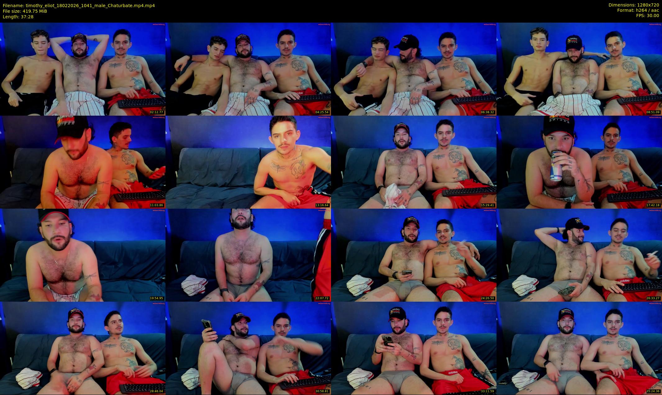 timothy_eliot — 38 minute Chaturbate male cam show recording, 720p, Feb 18, 2026