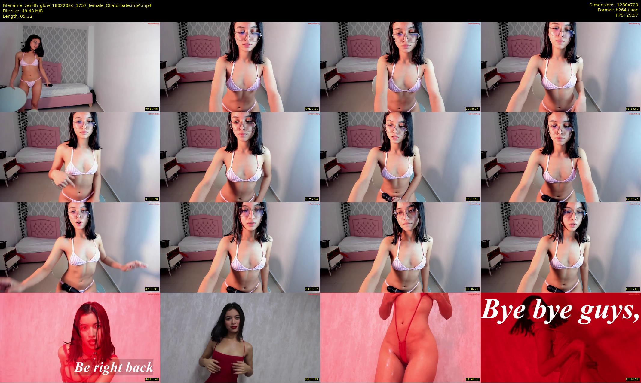zenith_glow — 6 minute Chaturbate female cam show recording, 720p, Feb 18, 2026
