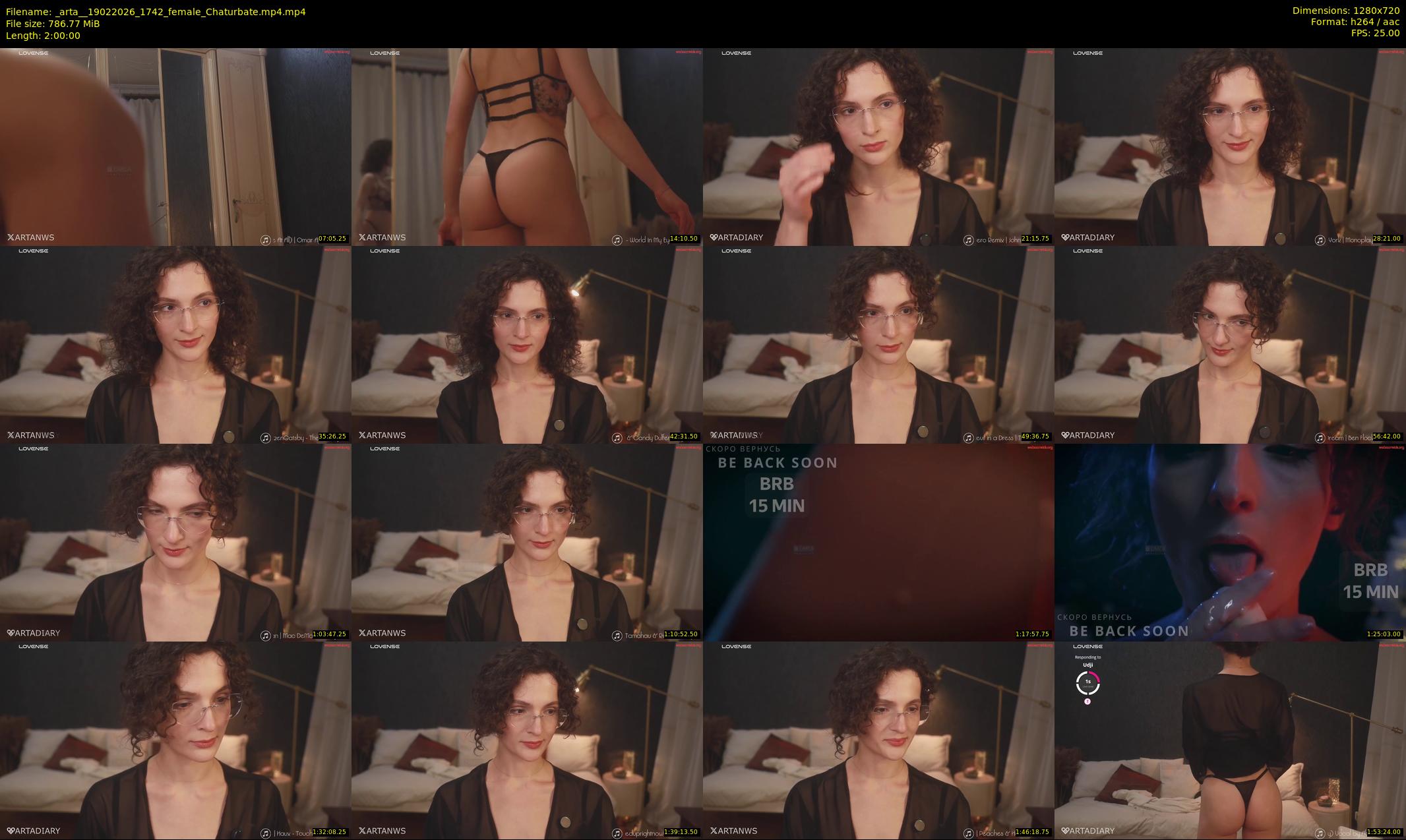 _arta_ — 120 minute Chaturbate female cam show recording, 720p, Feb 19, 2026