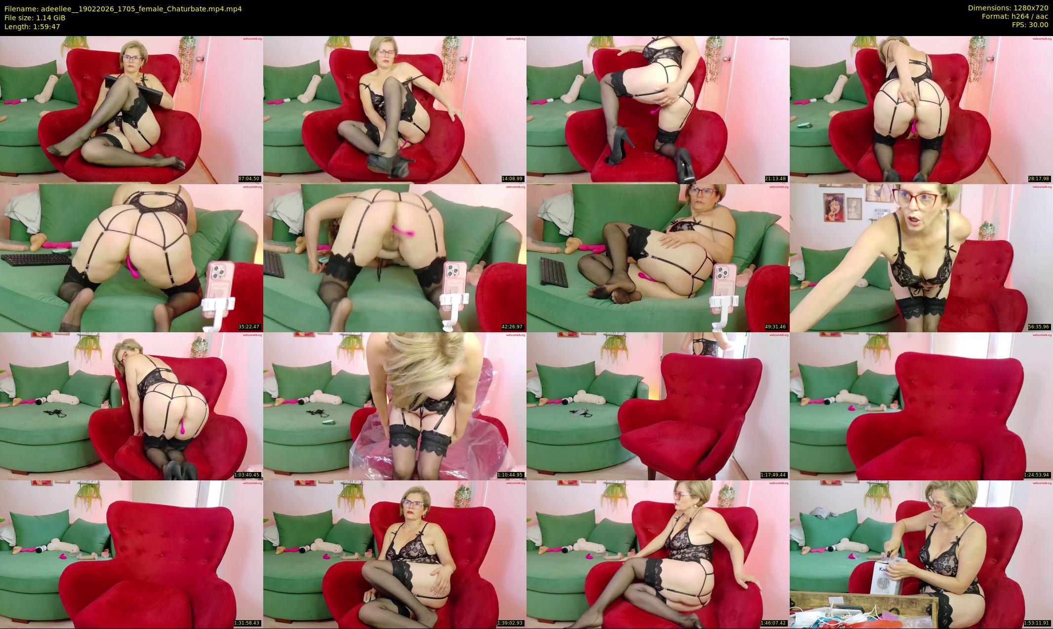 adeellee_ — 120 minute Chaturbate female cam show recording, 720p, Feb 19, 2026