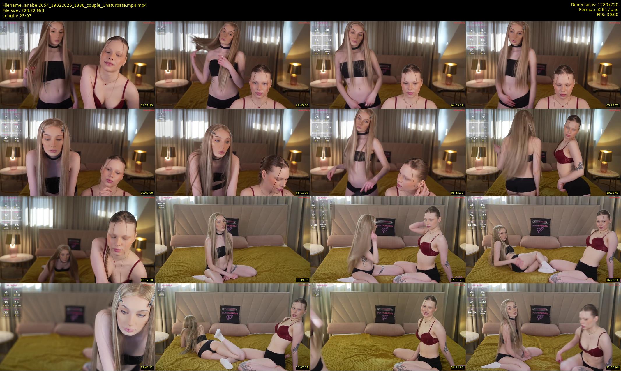 anabel2054 — 24 minute Chaturbate female cam show recording, 720p, Feb 19, 2026