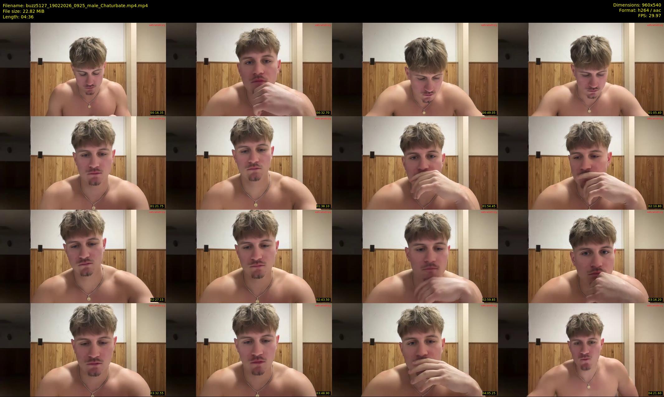 buzz5127 — 5 minute Chaturbate male cam show recording, 480p, Feb 19, 2026