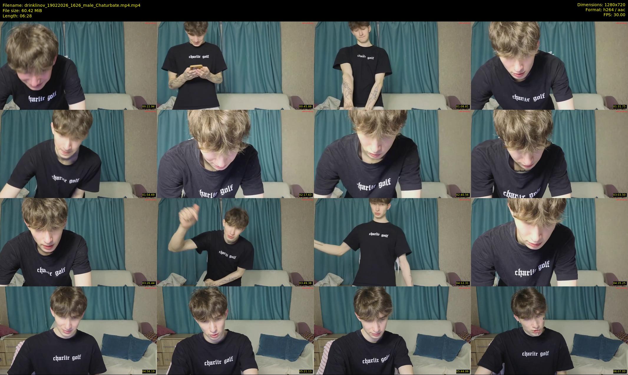 drinklinov — 7 minute Chaturbate male cam show recording, 720p, Feb 19, 2026