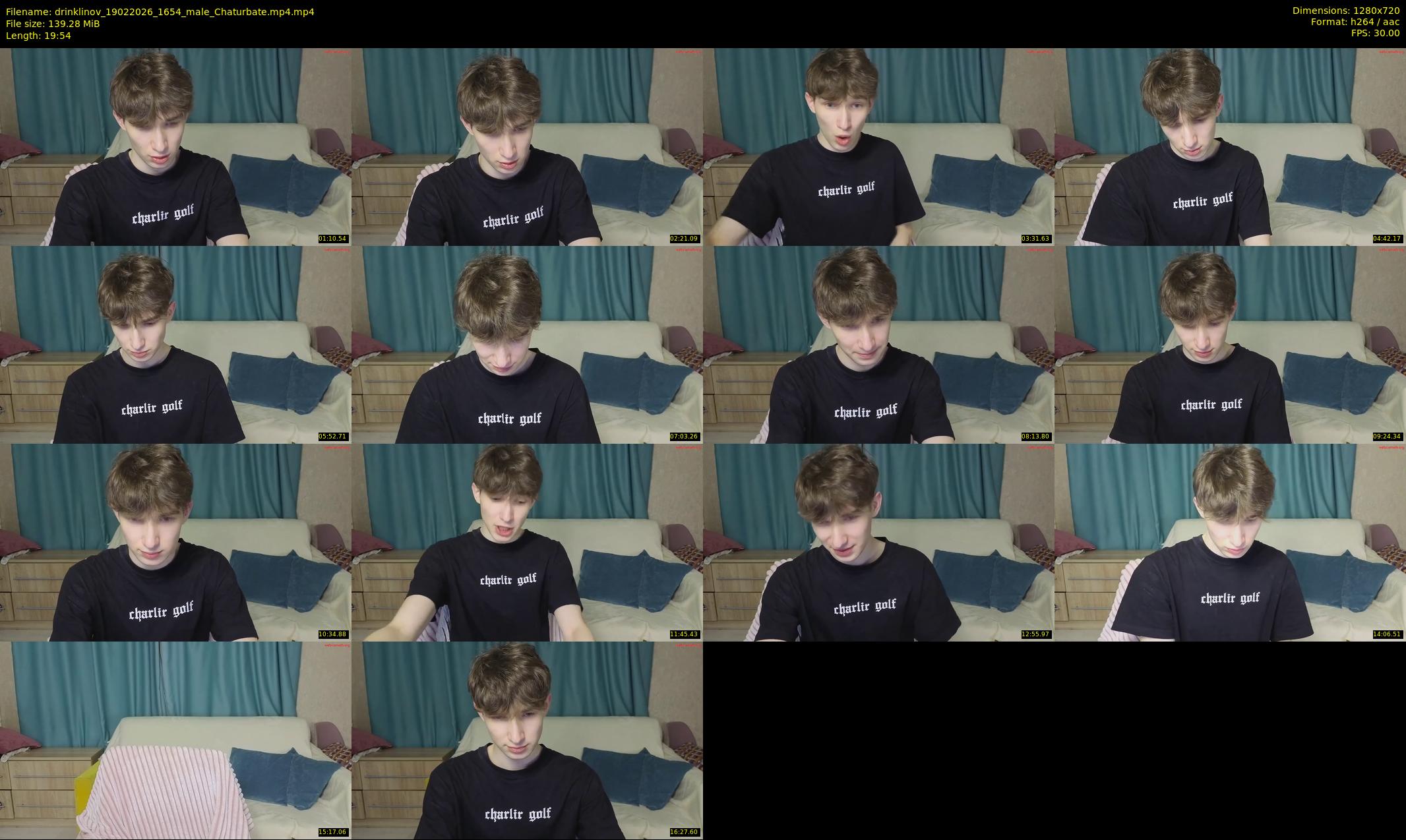 drinklinov — 20 minute Chaturbate male cam show recording, 720p, Feb 19, 2026