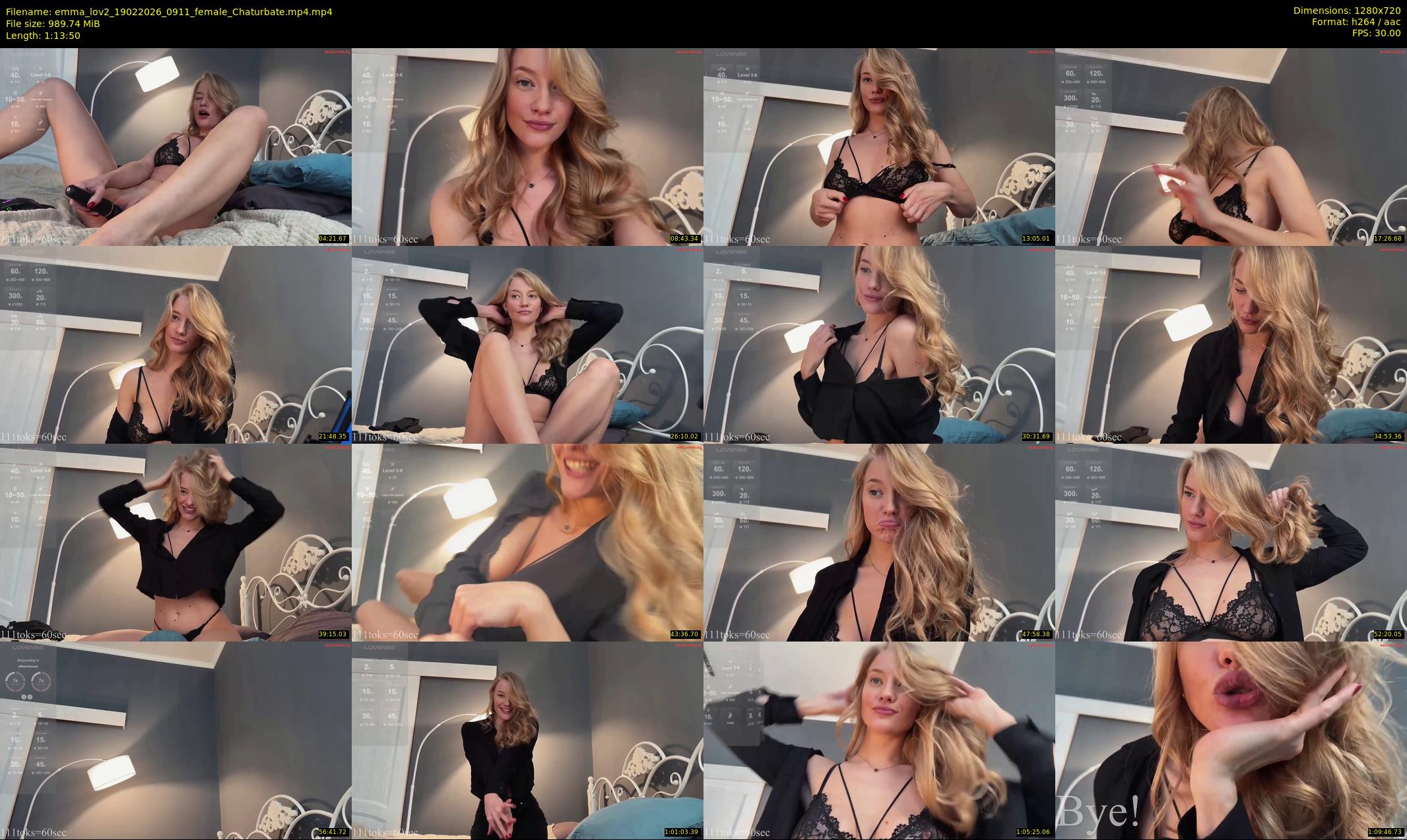 emma_lov2 — 74 minute Chaturbate female cam show recording, 720p, Feb 19, 2026