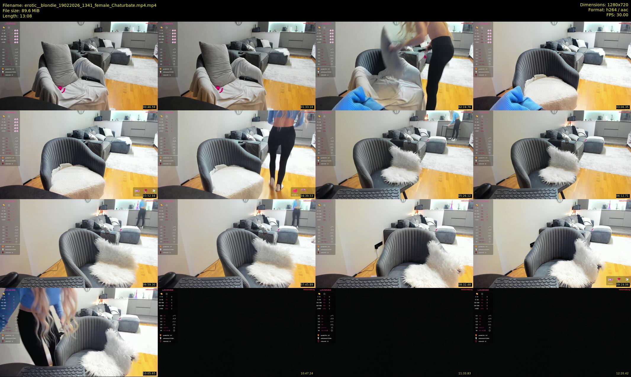 erotic__blondie — 14 minute Chaturbate female cam show recording, 720p, Feb 19, 2026