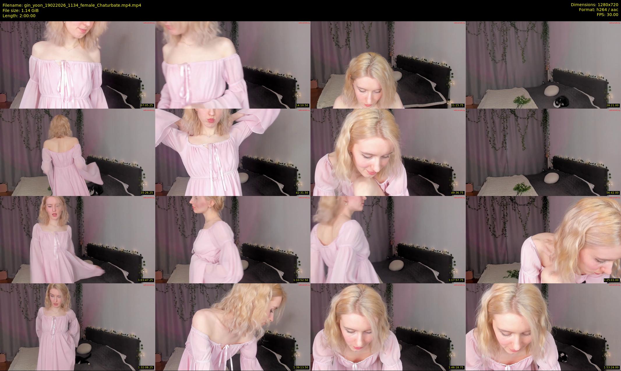 gin_yoon — 120 minute Chaturbate female cam show recording, 720p, Feb 19, 2026