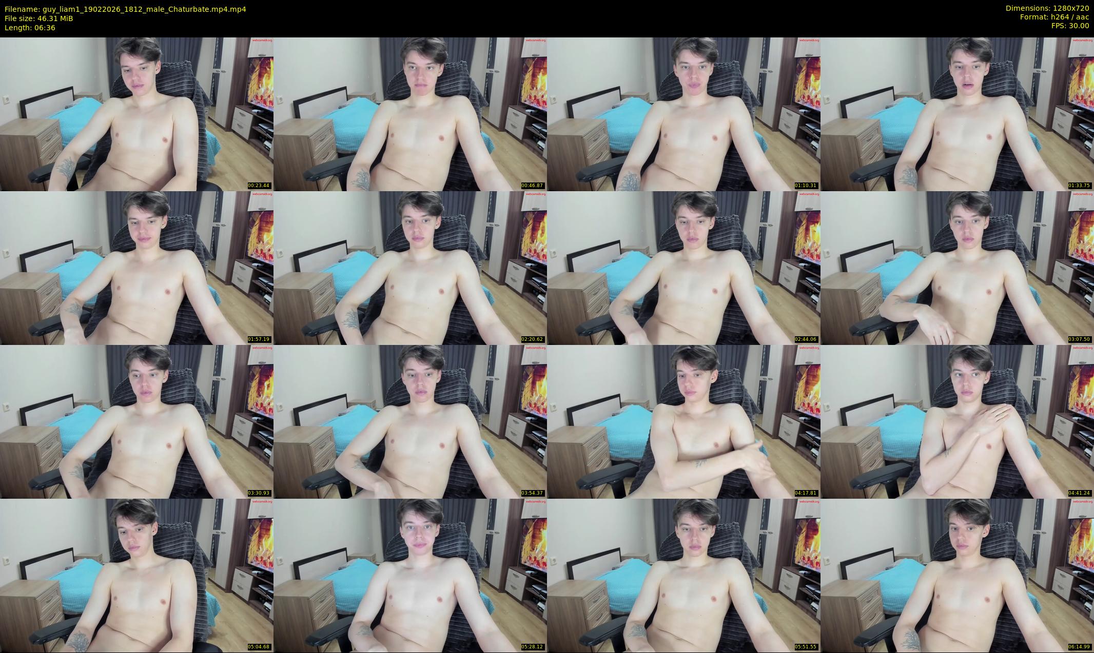 guy_liam1 — 7 minute Chaturbate male cam show recording, 720p, Feb 19, 2026