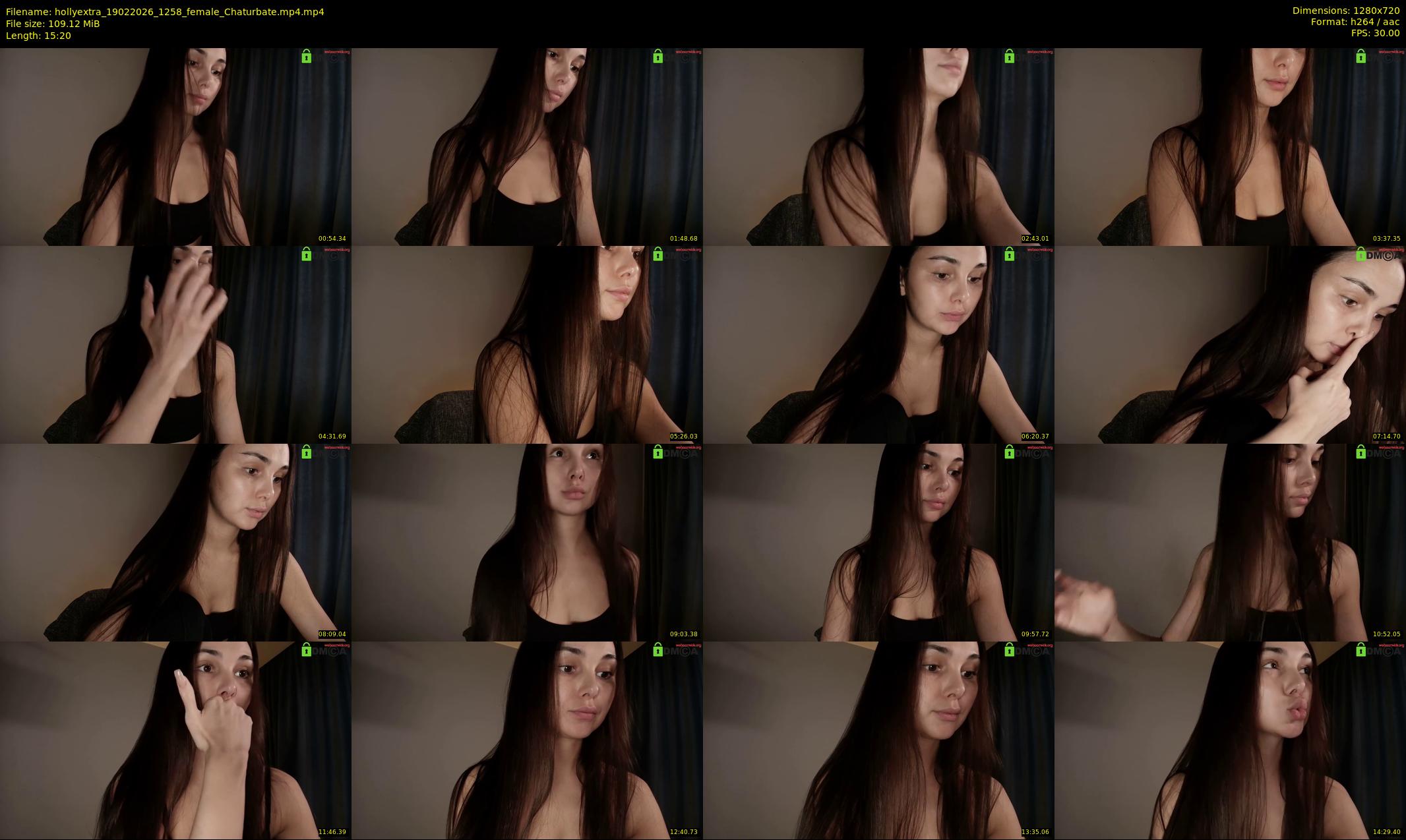 hollyextra — 16 minute Chaturbate female cam show recording, 720p, Feb 19, 2026