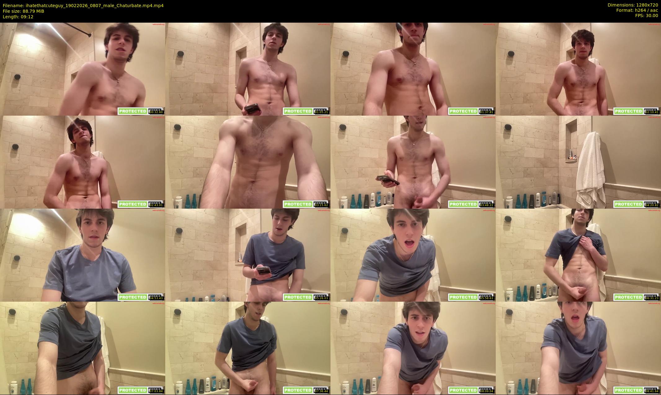 ihatethatcuteguy — 10 minute Chaturbate male cam show recording, 720p, Feb 19, 2026