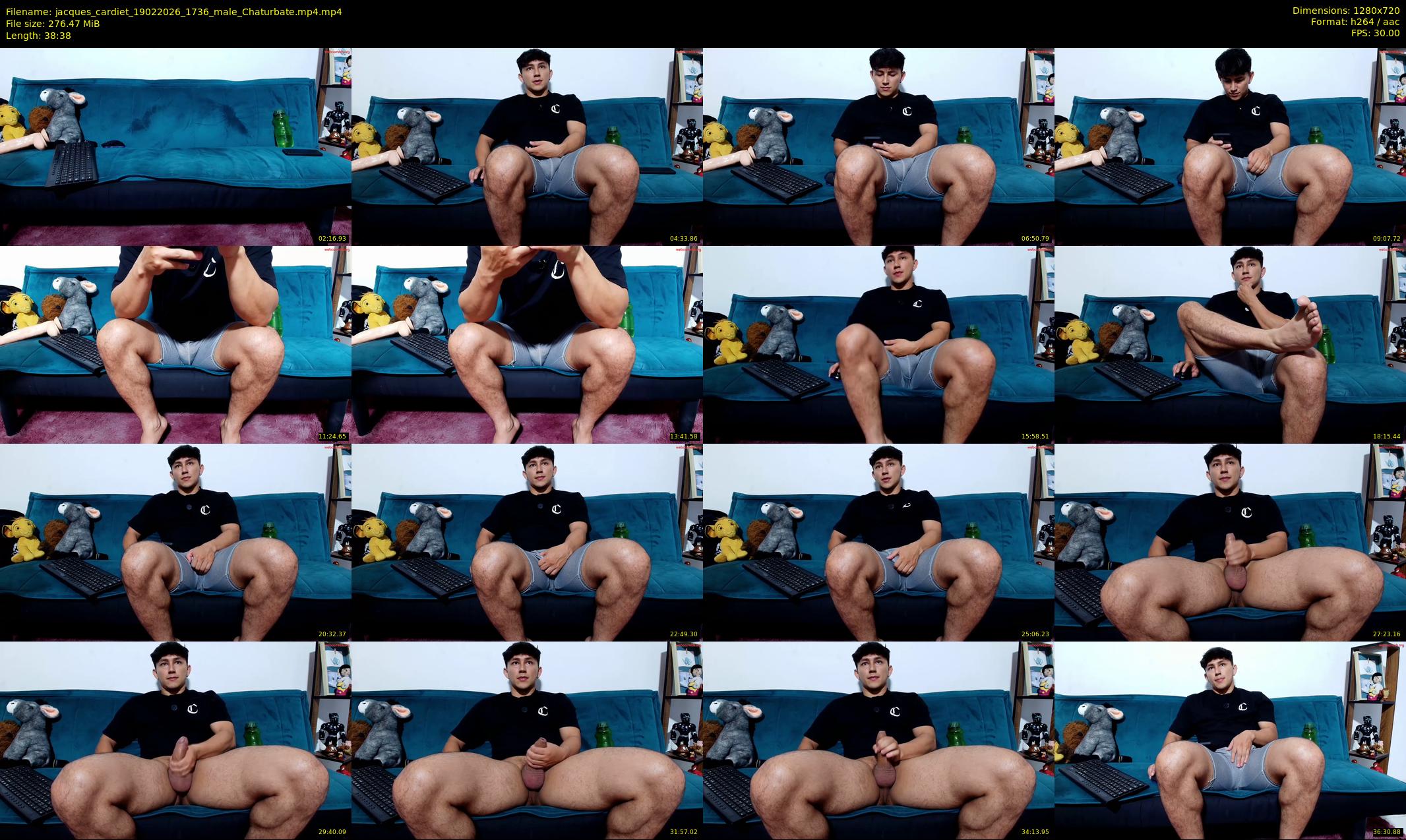 jacques_cardiet — 39 minute Chaturbate male cam show recording, 720p, Feb 19, 2026