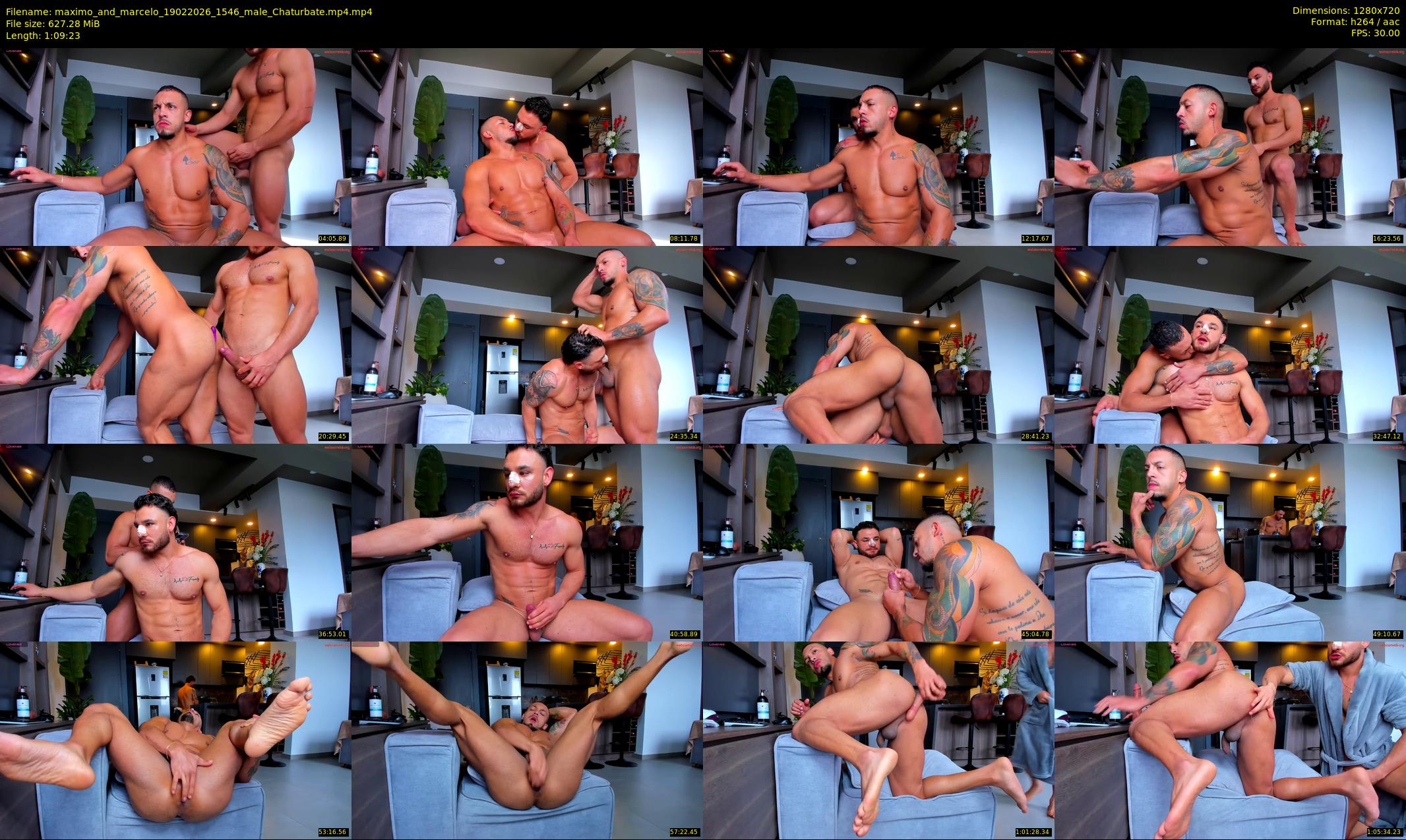 maximo_and_marcelo — 70 minute Chaturbate couple cam show recording, 720p, Feb 19, 2026