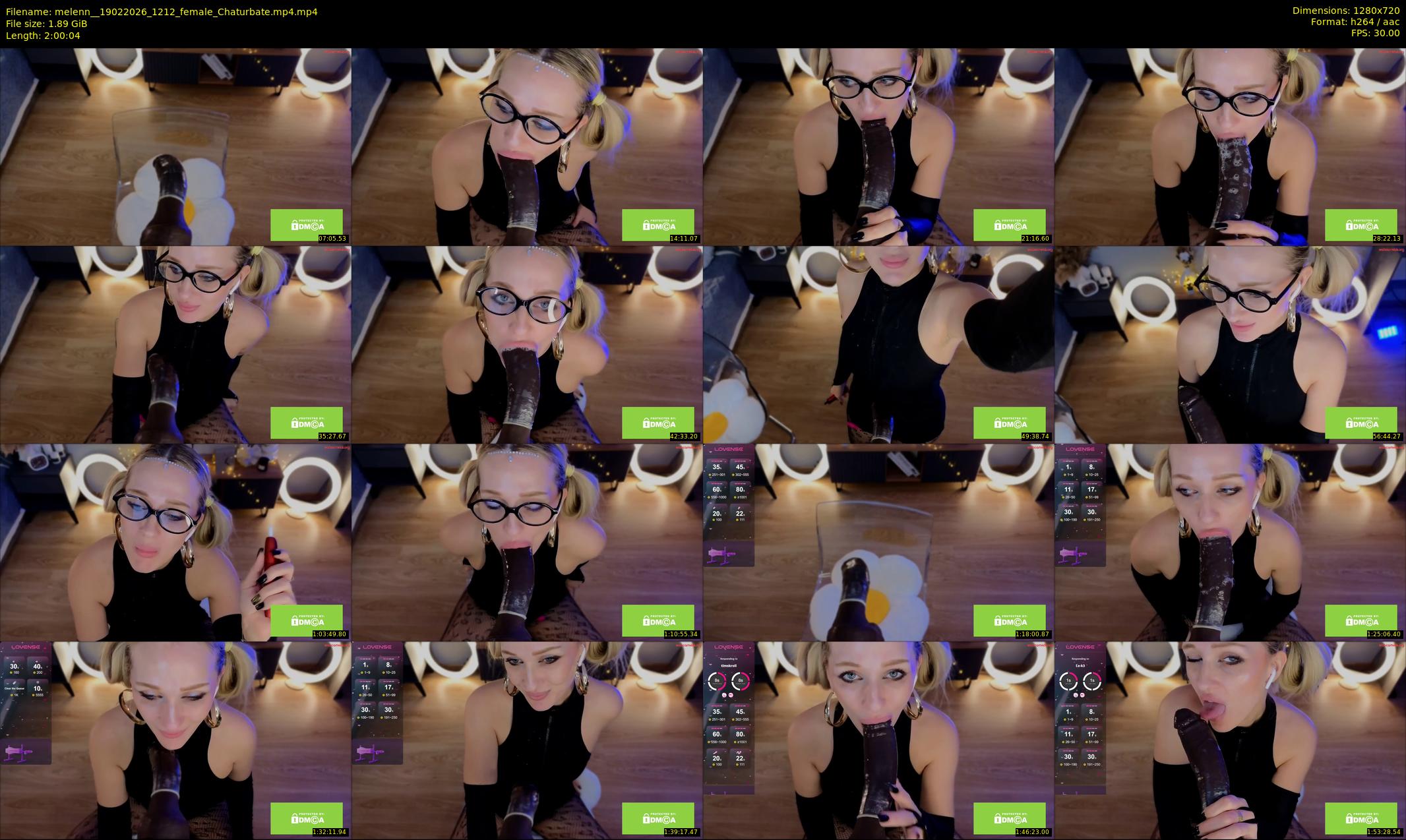melenn_ — 121 minute Chaturbate female cam show recording, 720p, Feb 19, 2026