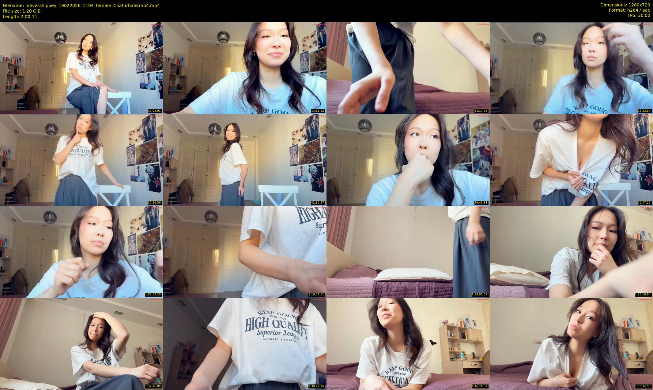 nievesshippey — 121 minute Chaturbate female cam show recording, 720p, Feb 19, 2026