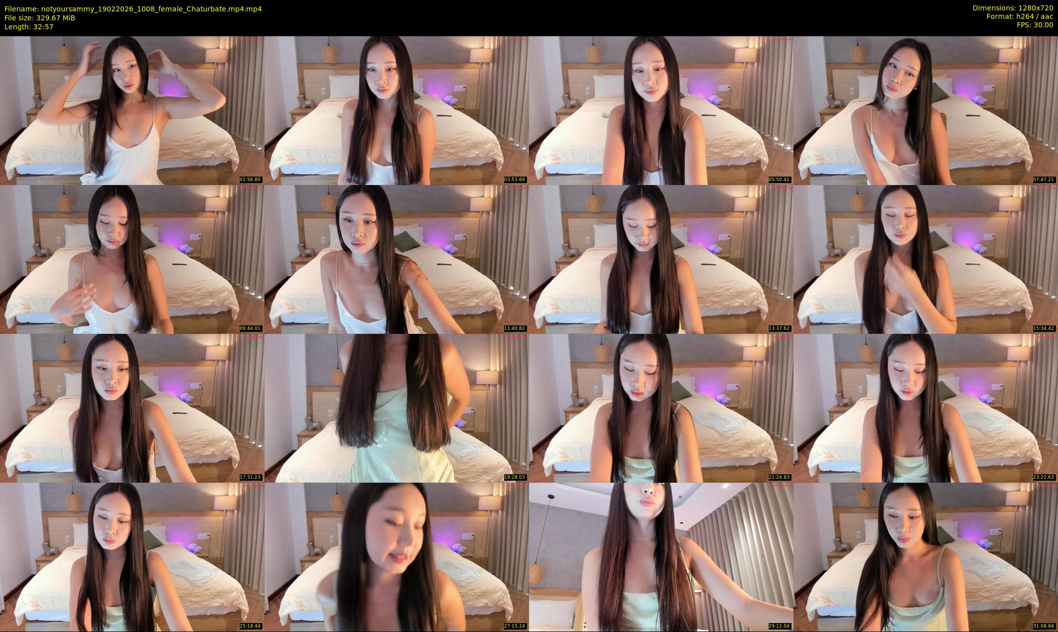 notyoursammy — 33 minute Chaturbate female cam show recording, 720p, Feb 19, 2026