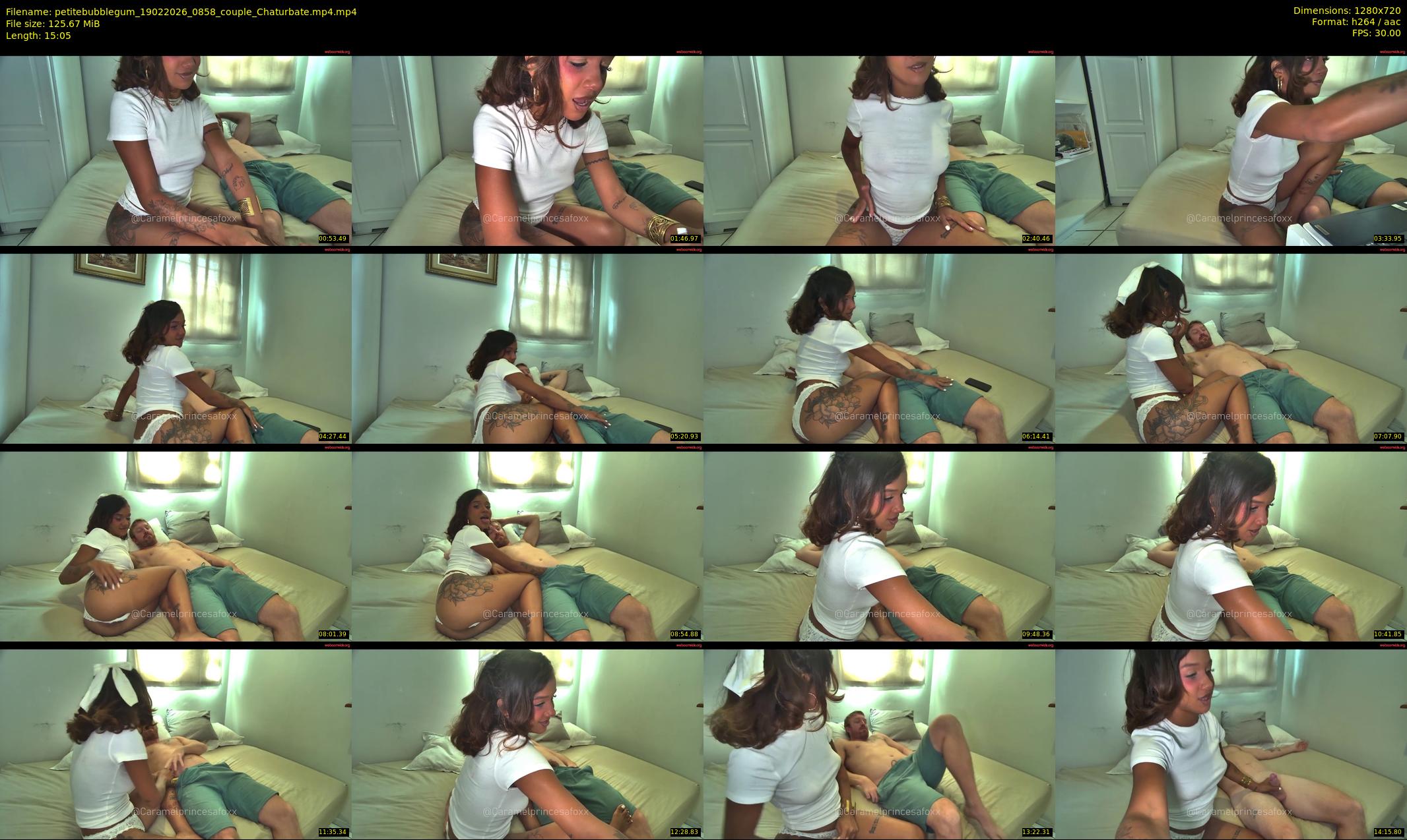 petitebubblegum — 16 minute Chaturbate couple cam show recording, 720p, Feb 19, 2026