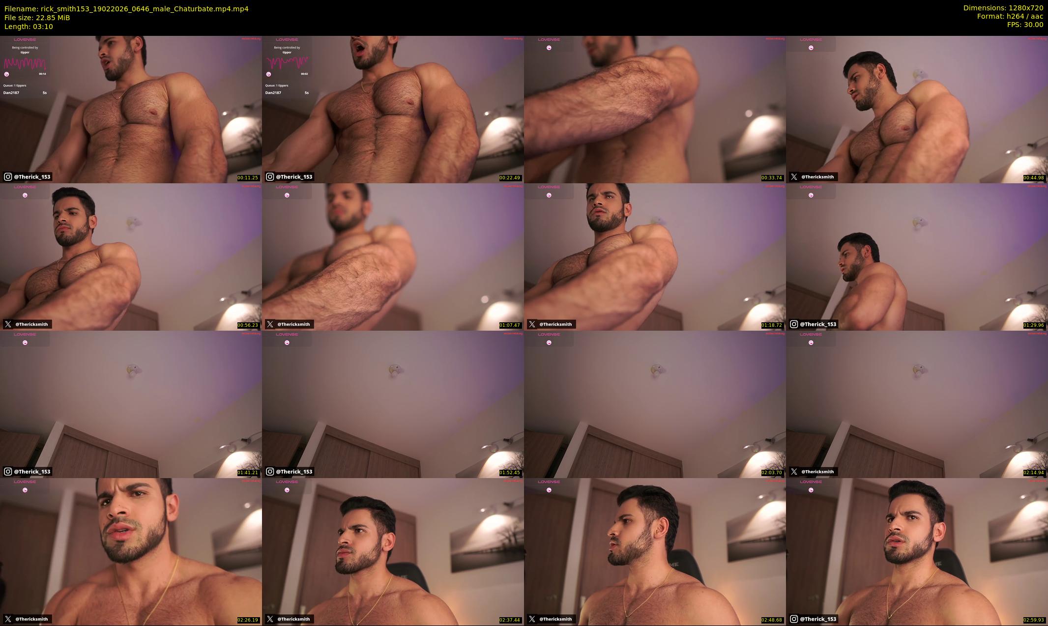 rick_smith153 — 4 minute Chaturbate male cam show recording, 720p, Feb 19, 2026
