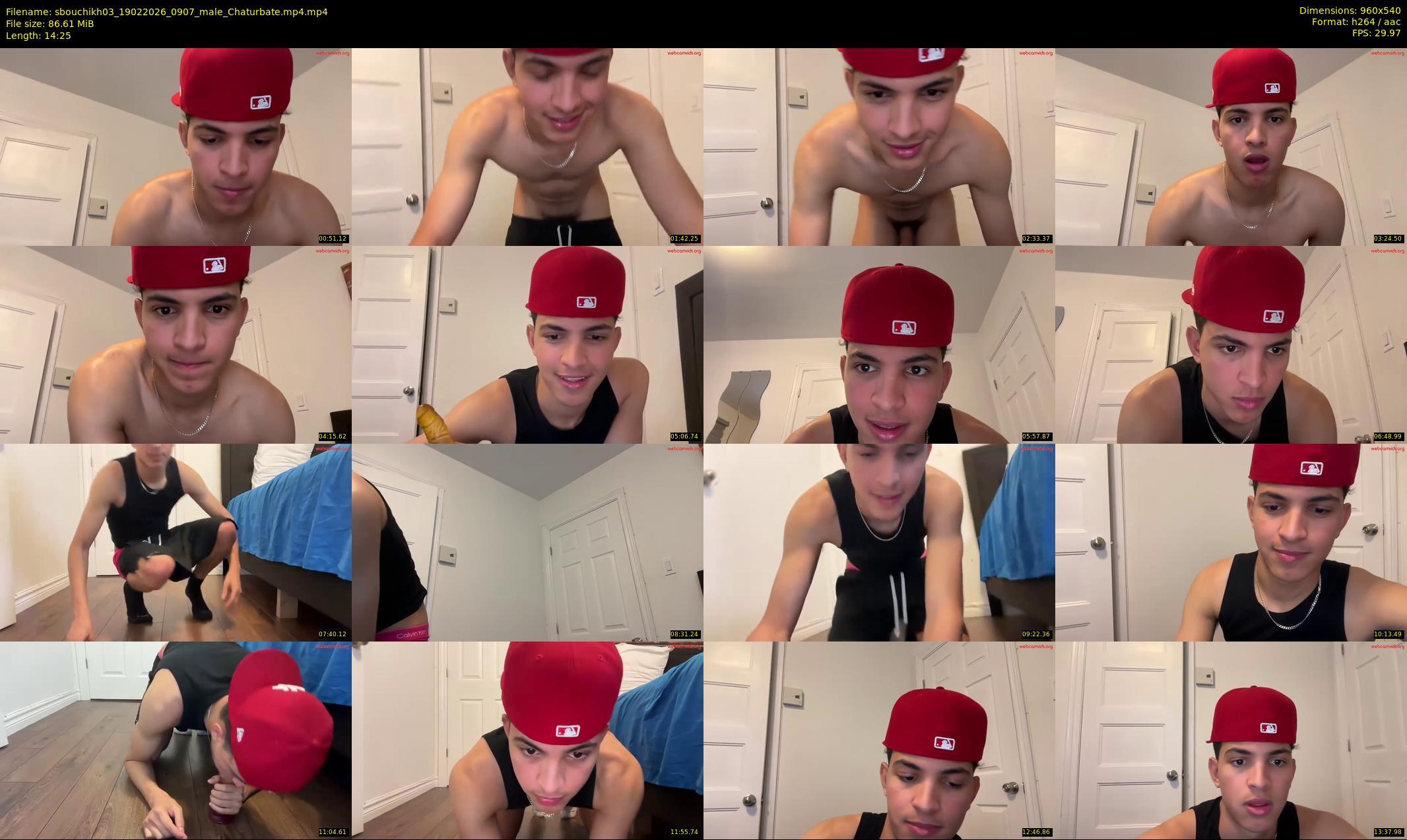 sbouchikh03 — 15 minute Chaturbate male cam show recording, 480p, Feb 19, 2026