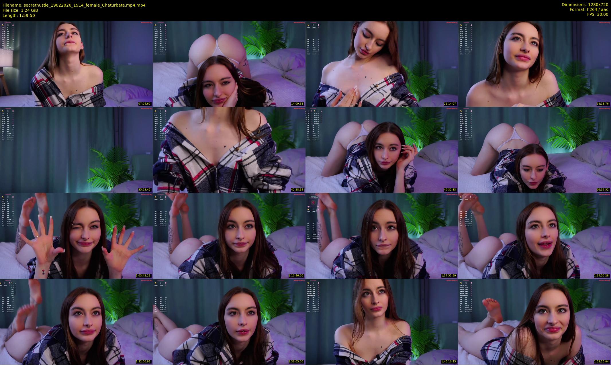 secrethustle — 120 minute Chaturbate female cam show recording, 720p, Feb 19, 2026