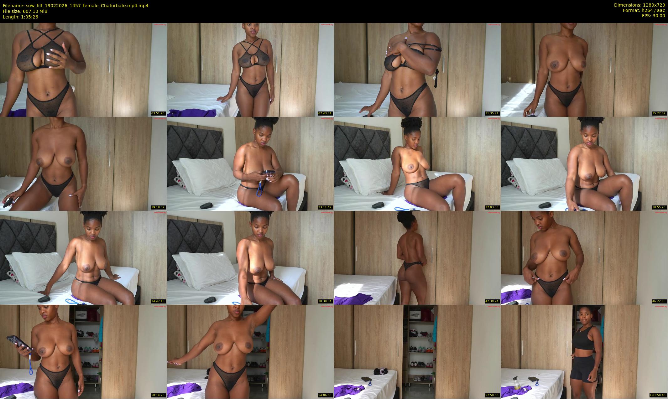 sow_fitt — 66 minute Chaturbate female cam show recording, 720p, Feb 19, 2026