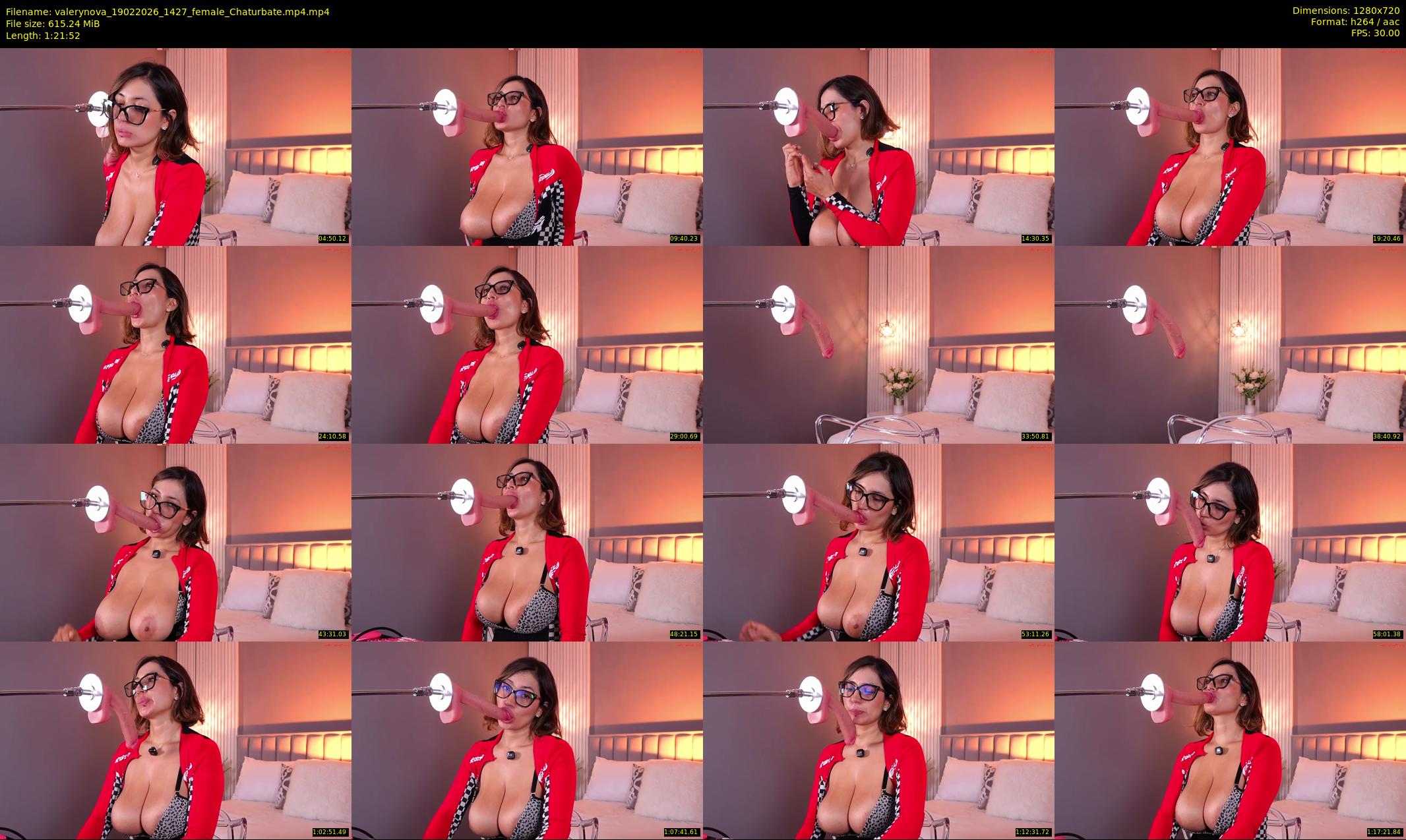 valerynova — 82 minute Chaturbate female cam show recording, 720p, Feb 19, 2026