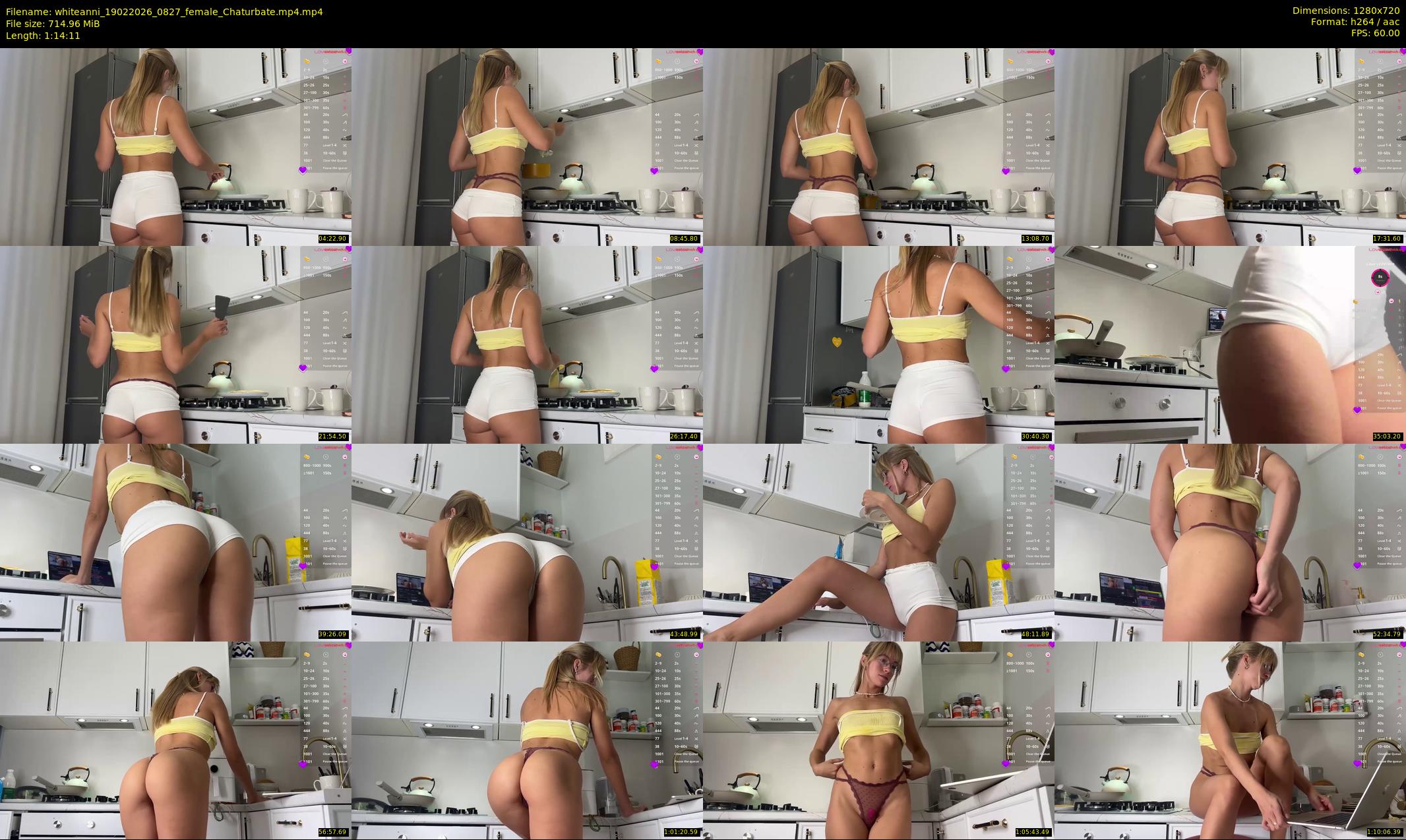 whiteanni — 75 minute Chaturbate female cam show recording, 720p, Feb 19, 2026