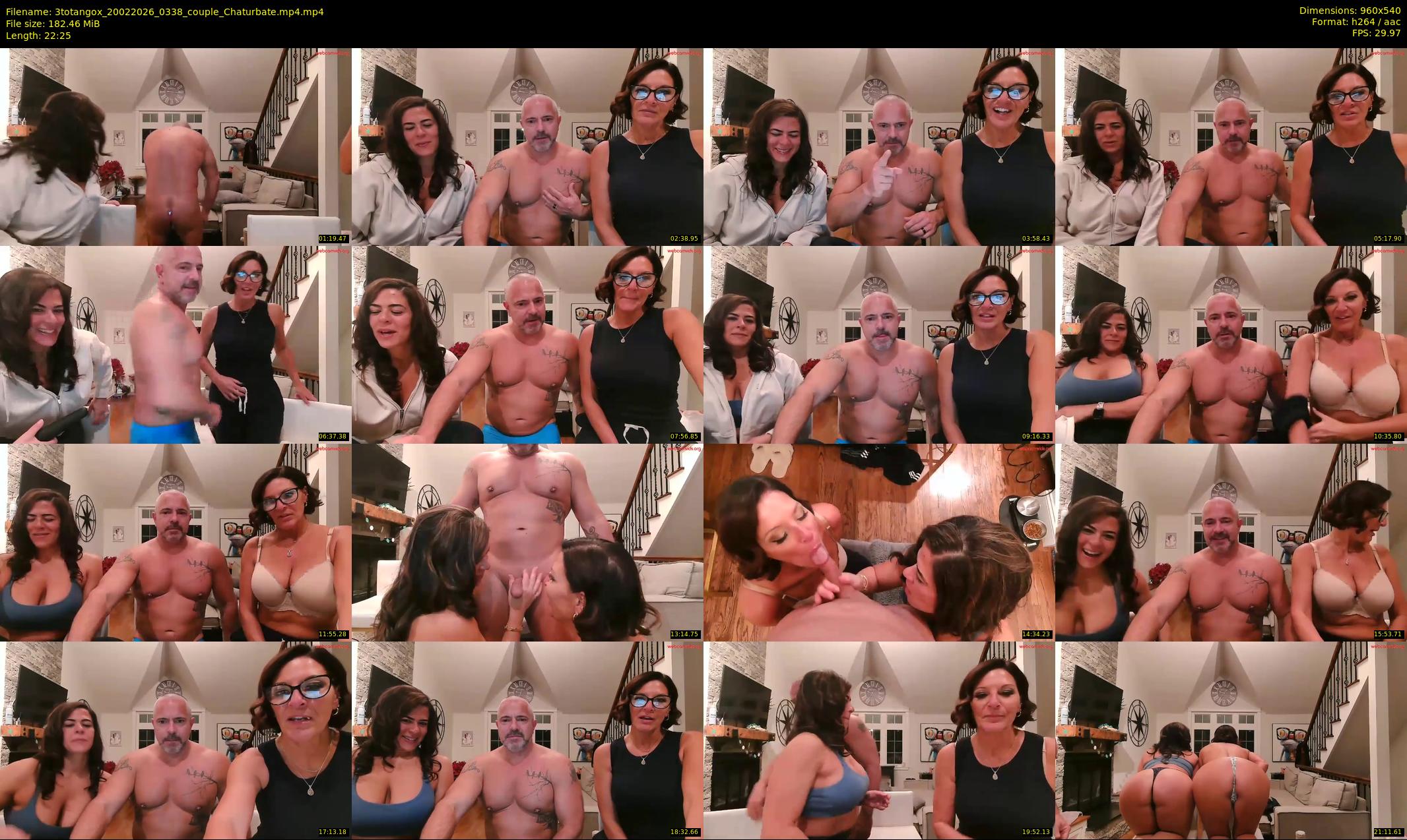 3totangox — 23 minute Chaturbate couple cam show recording, 480p, Feb 20, 2026