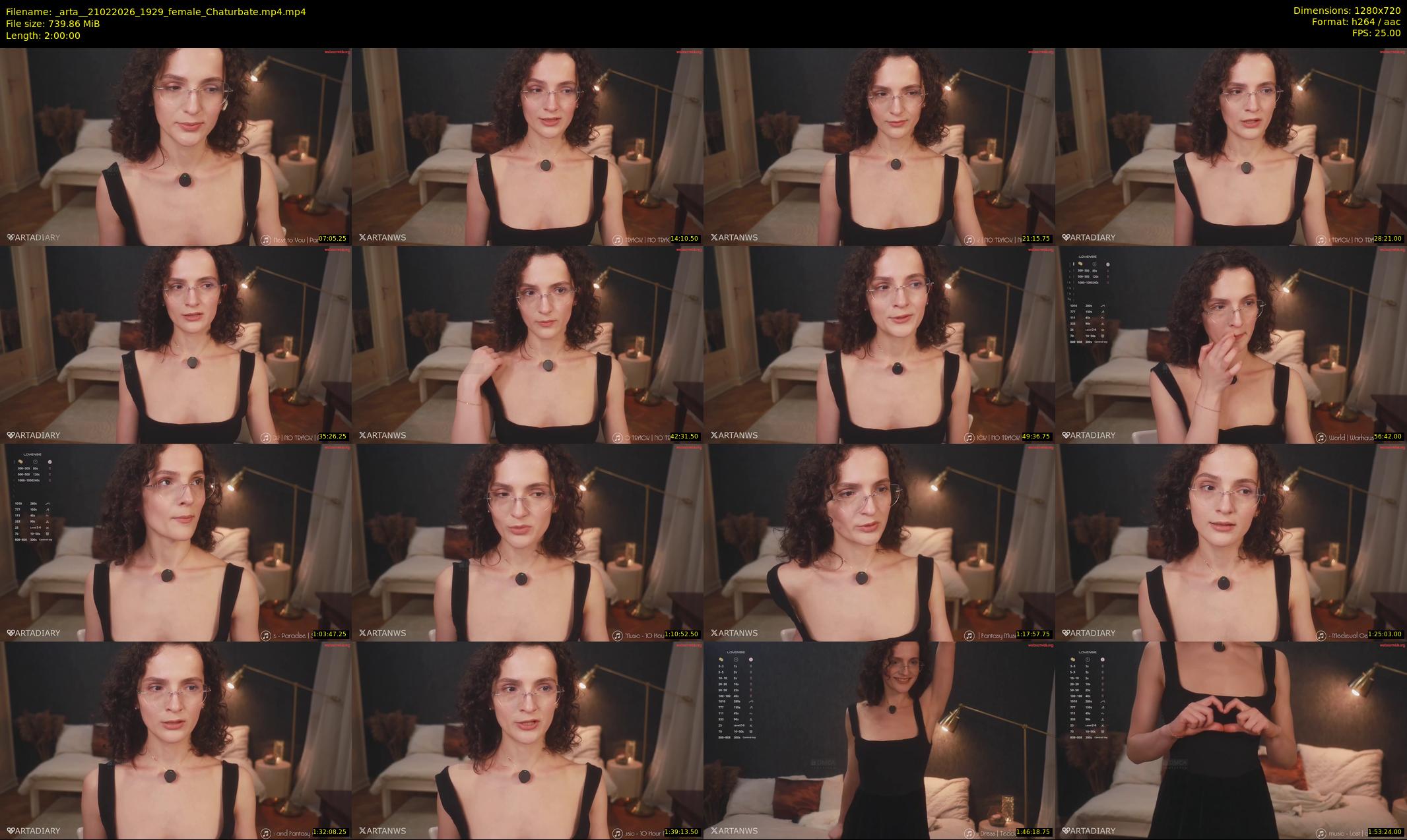 _arta_ — 120 minute Chaturbate female cam show recording, 720p, Feb 21, 2026