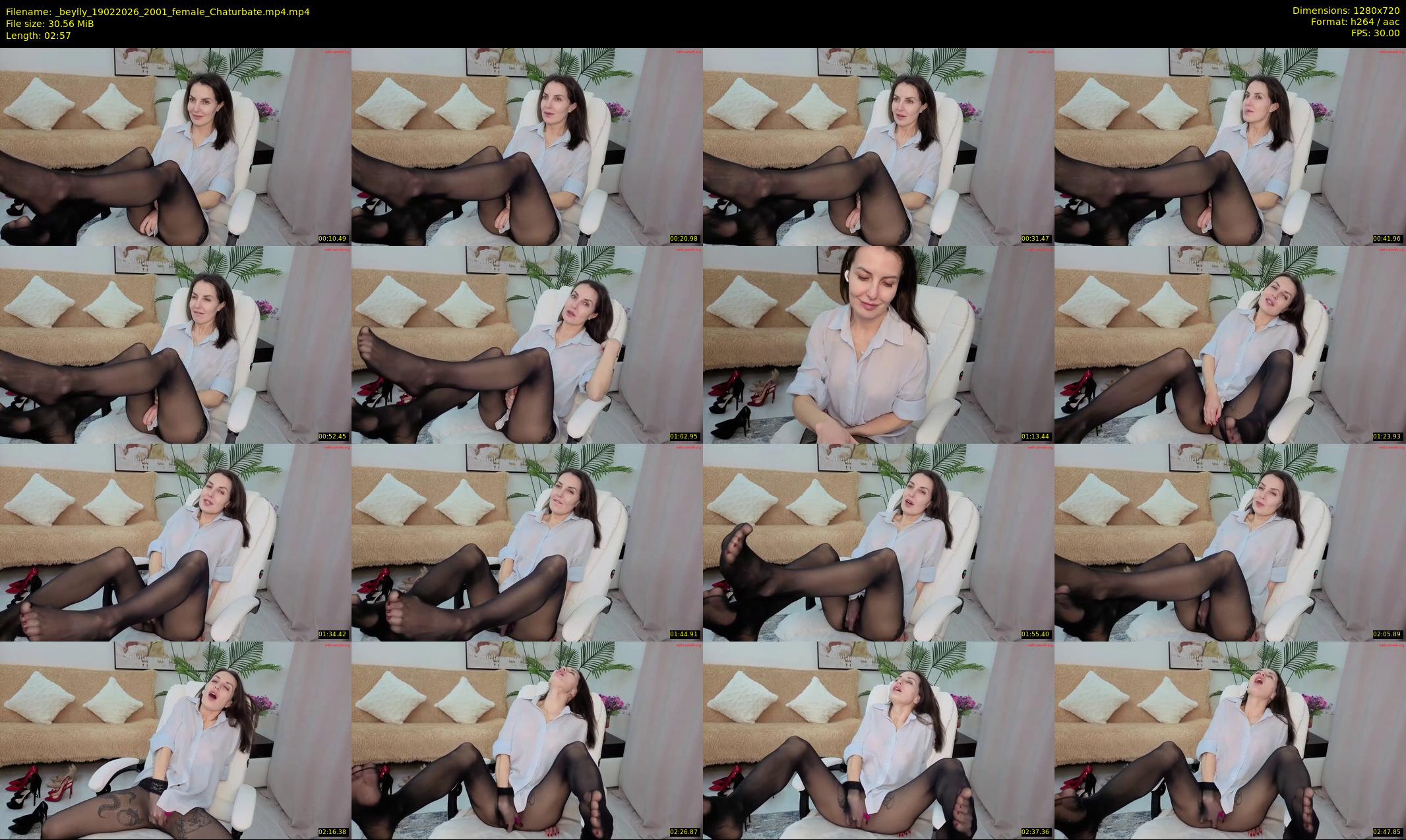 _beylly — 3 minute Chaturbate female cam show recording, 720p, Feb 19, 2026