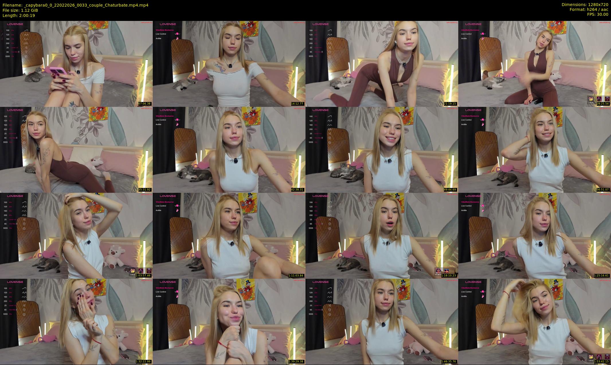 _capybara0_0 — 121 minute Chaturbate couple cam show recording, 720p, Feb 22, 2026