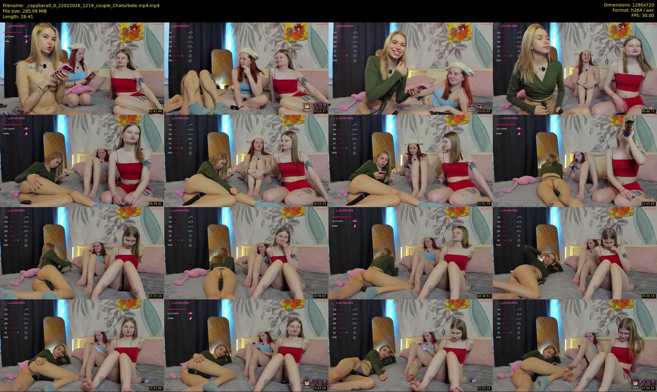 _capybara0_0 — 29 minute Chaturbate couple cam show recording, 720p, Feb 22, 2026