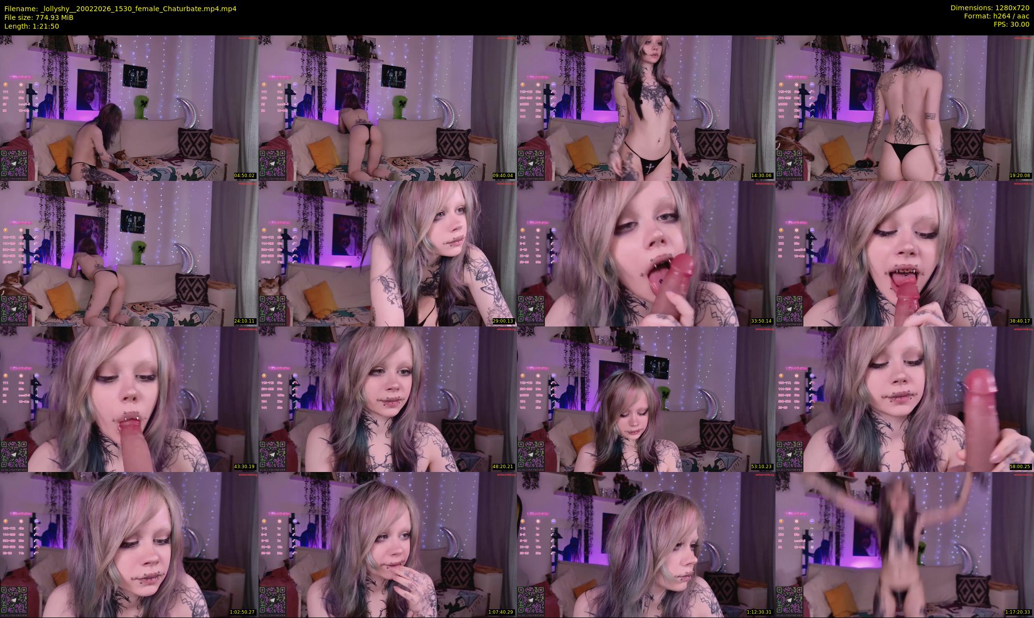 _lollyshy_ — 82 minute Chaturbate female cam show recording, 720p, Feb 20, 2026