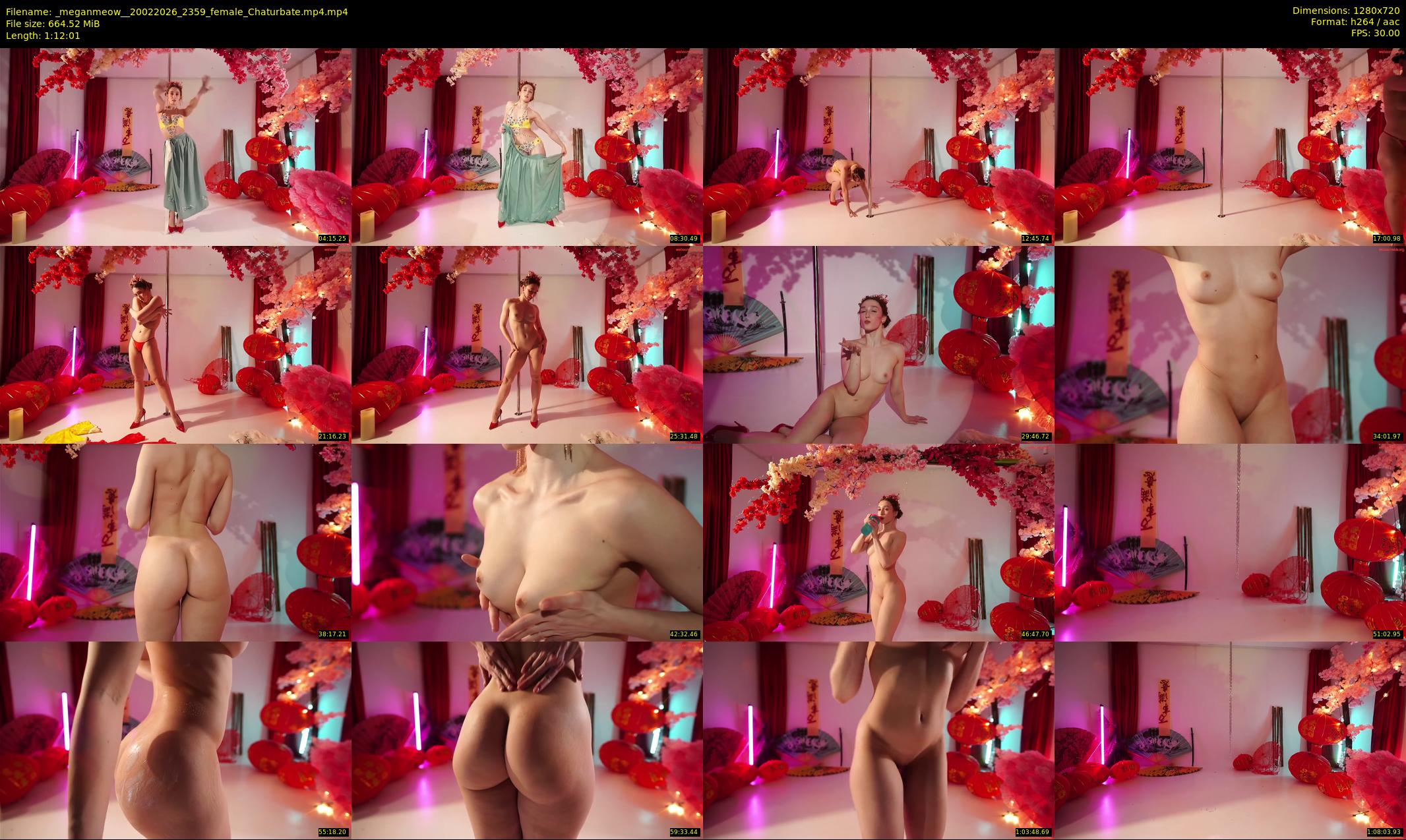 _meganmeow_ — 73 minute Chaturbate female cam show recording, 720p, Feb 20, 2026