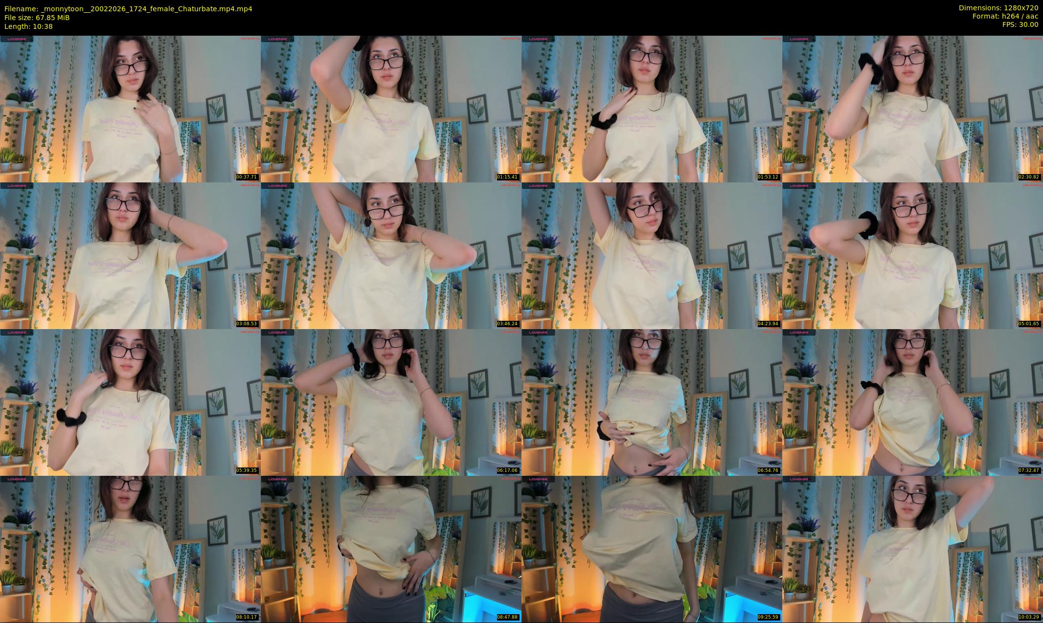 _monnytoon_ — 11 minute Chaturbate female cam show recording, 720p, Feb 20, 2026