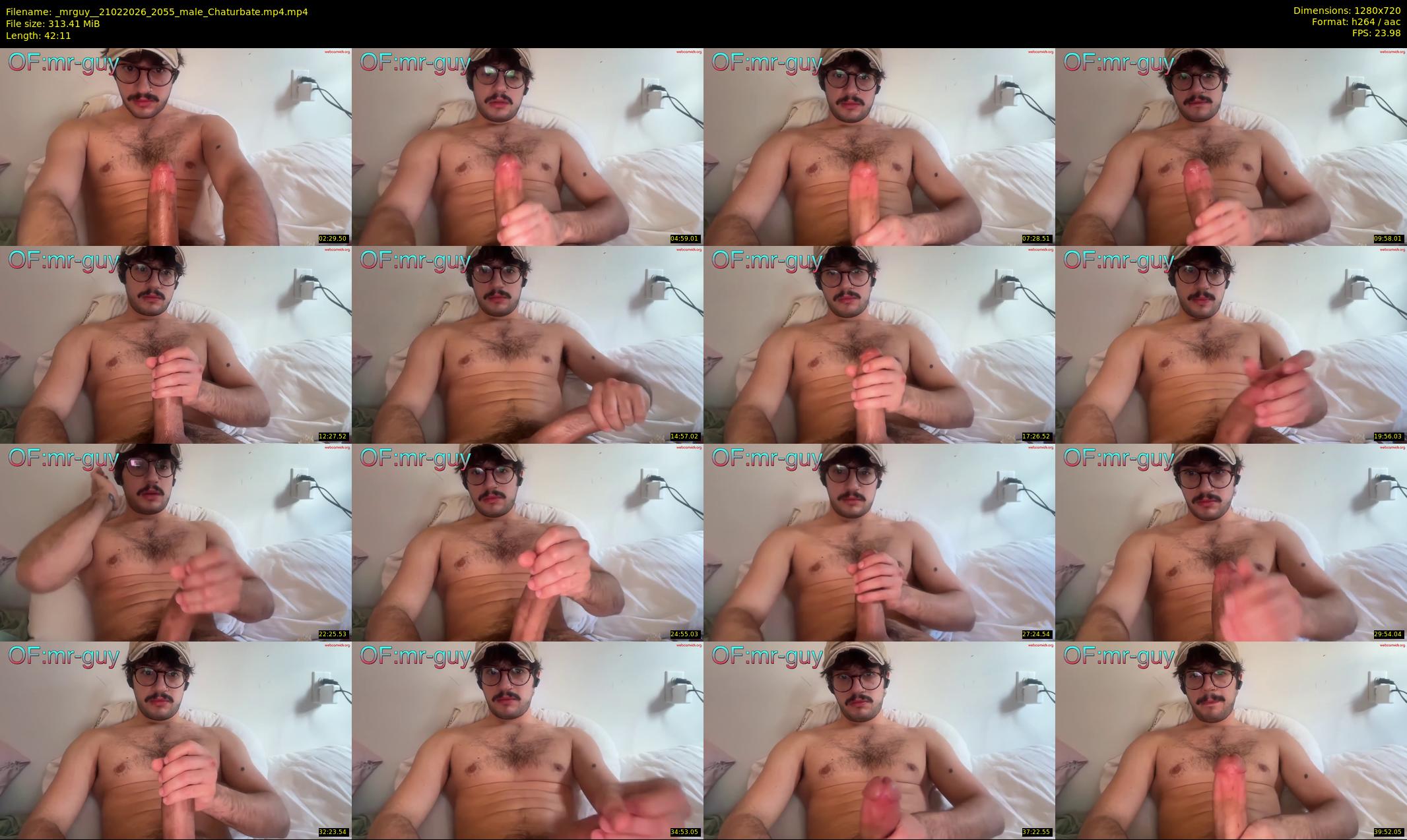 _mrguy_ — 43 minute Chaturbate male cam show recording, 720p, Feb 21, 2026
