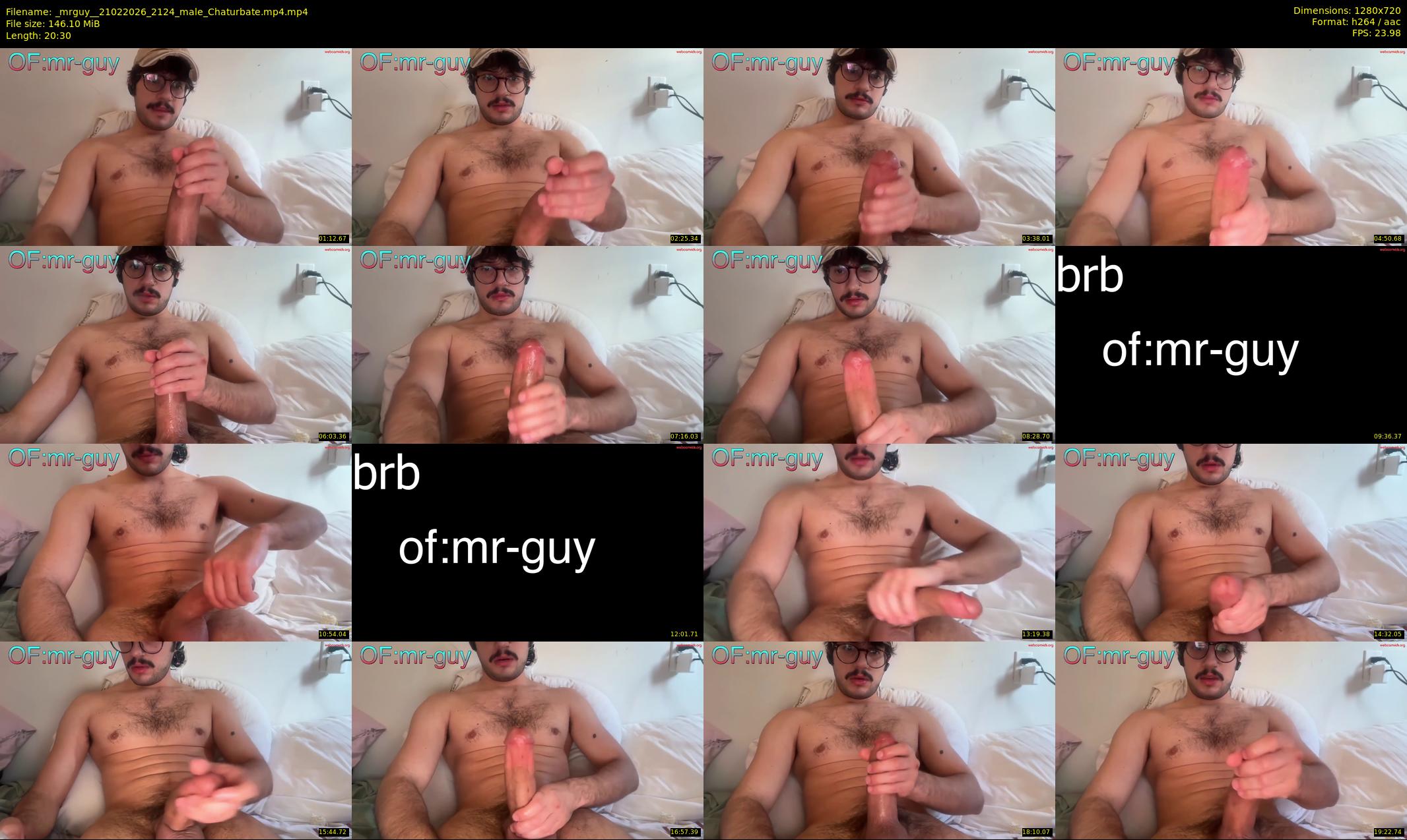 _mrguy_ — 21 minute Chaturbate male cam show recording, 720p, Feb 21, 2026