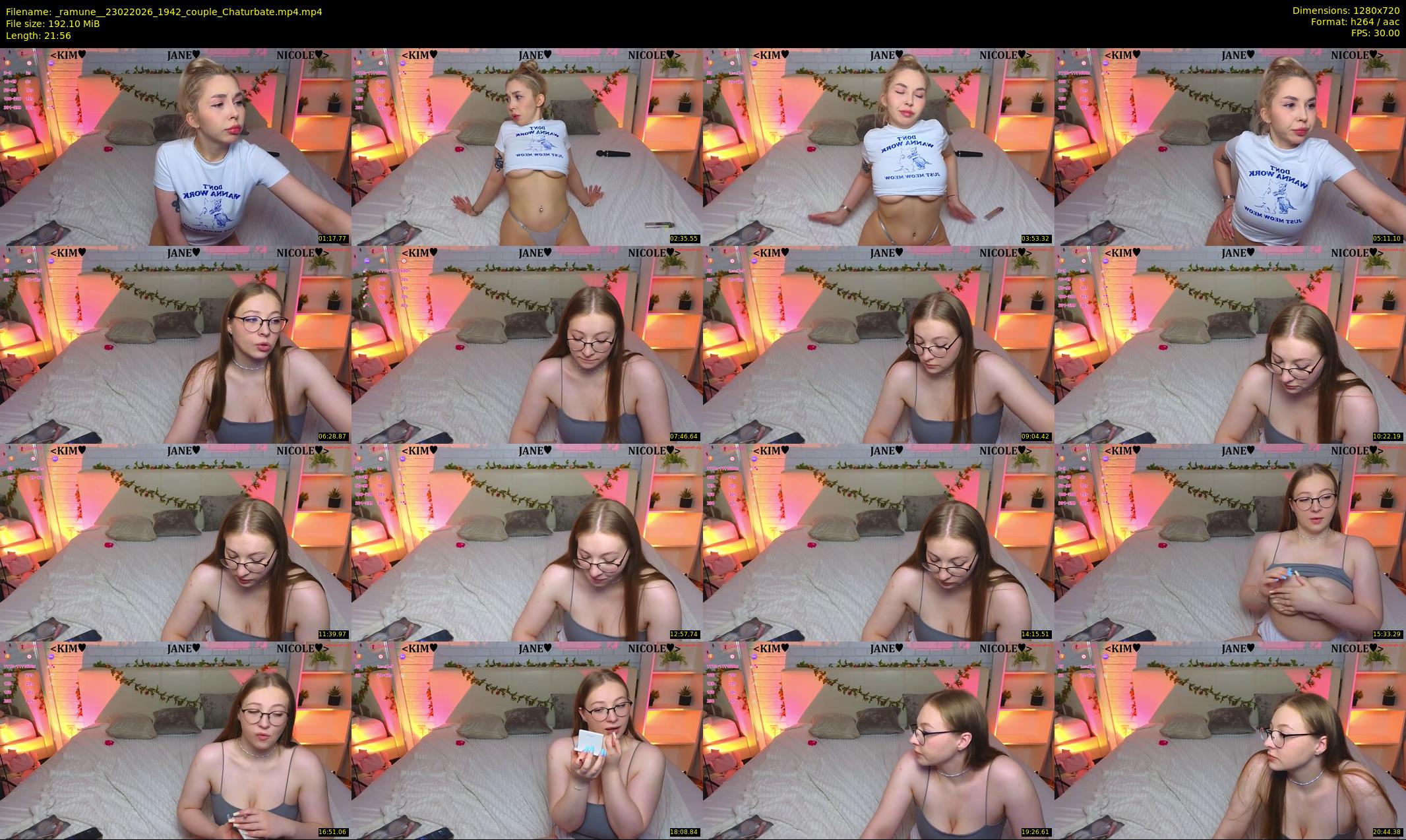 _ramune_ — 22 minute Chaturbate couple cam show recording, 720p, Feb 23, 2026