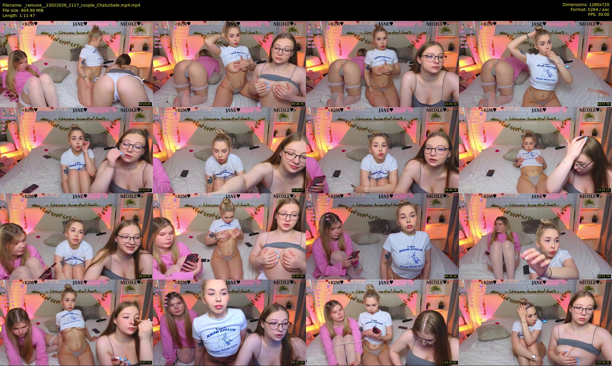 _ramune_ — 72 minute Chaturbate couple cam show recording, 720p, Feb 23, 2026