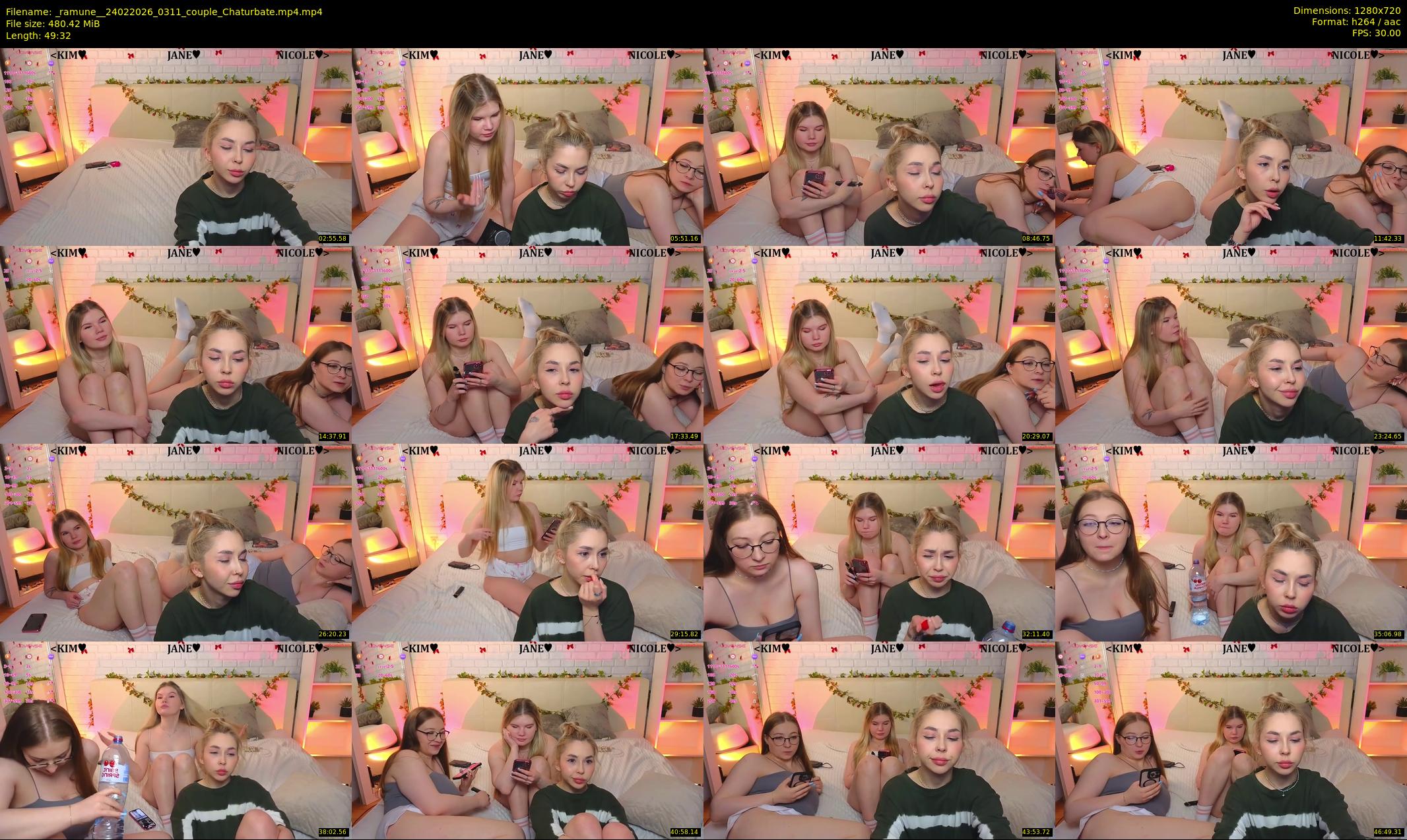 _ramune_ — 50 minute Chaturbate couple cam show recording, 720p, Feb 24, 2026