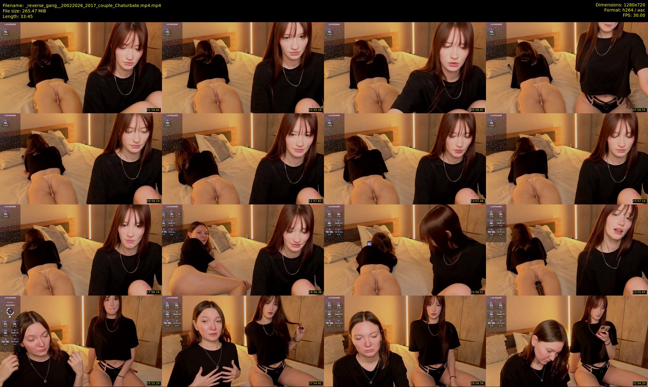 _reverse_gang_ — 34 minute Chaturbate couple cam show recording, 720p, Feb 20, 2026