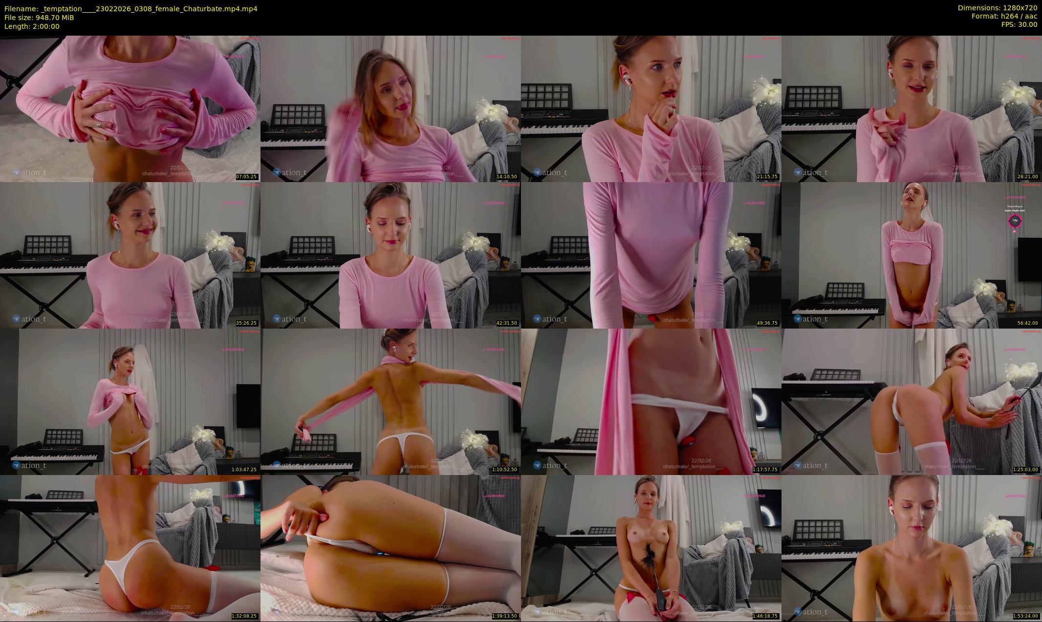 _temptation___ — 120 minute Chaturbate female cam show recording, 720p, Feb 23, 2026