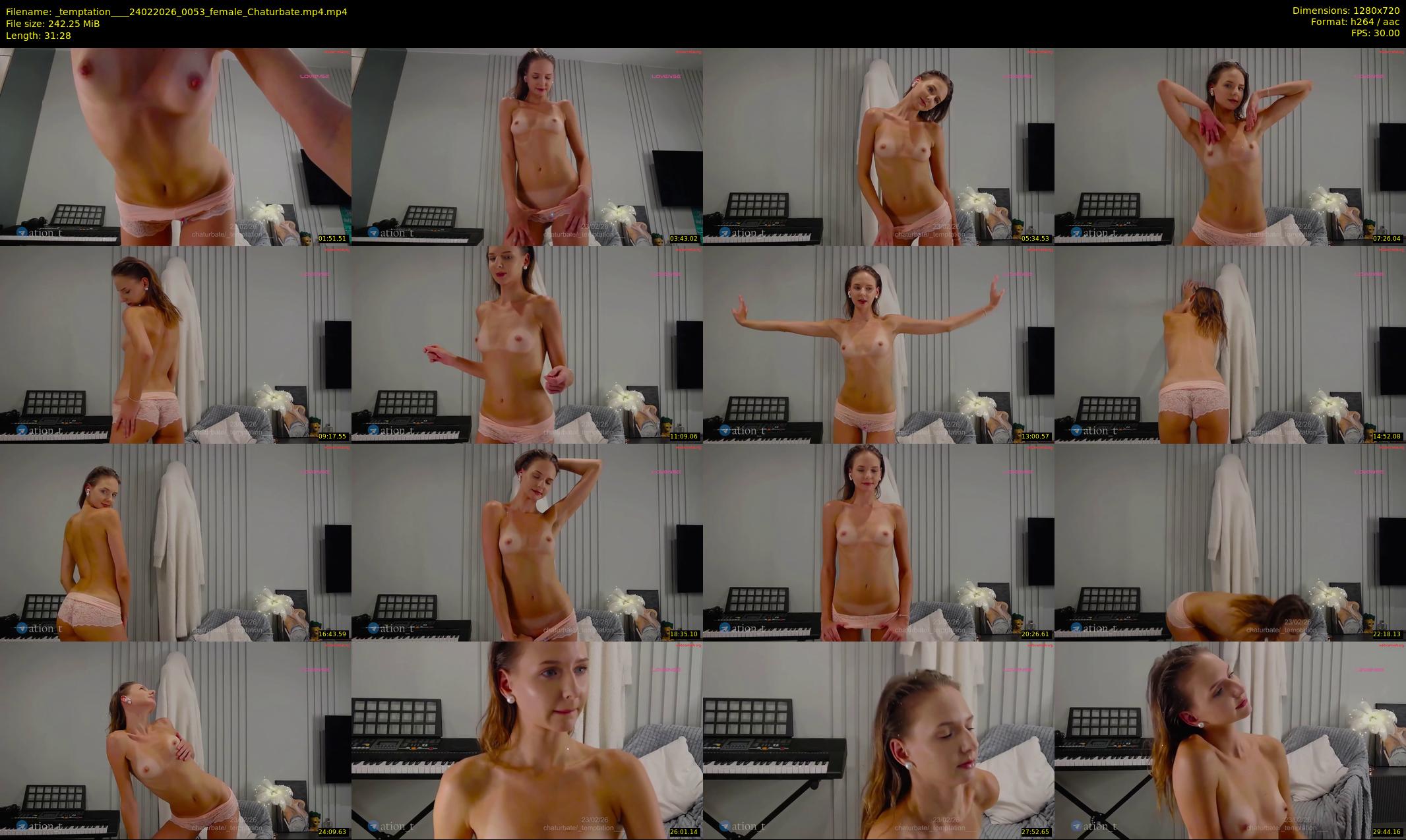 _temptation___ — 32 minute Chaturbate female cam show recording, 720p, Feb 24, 2026