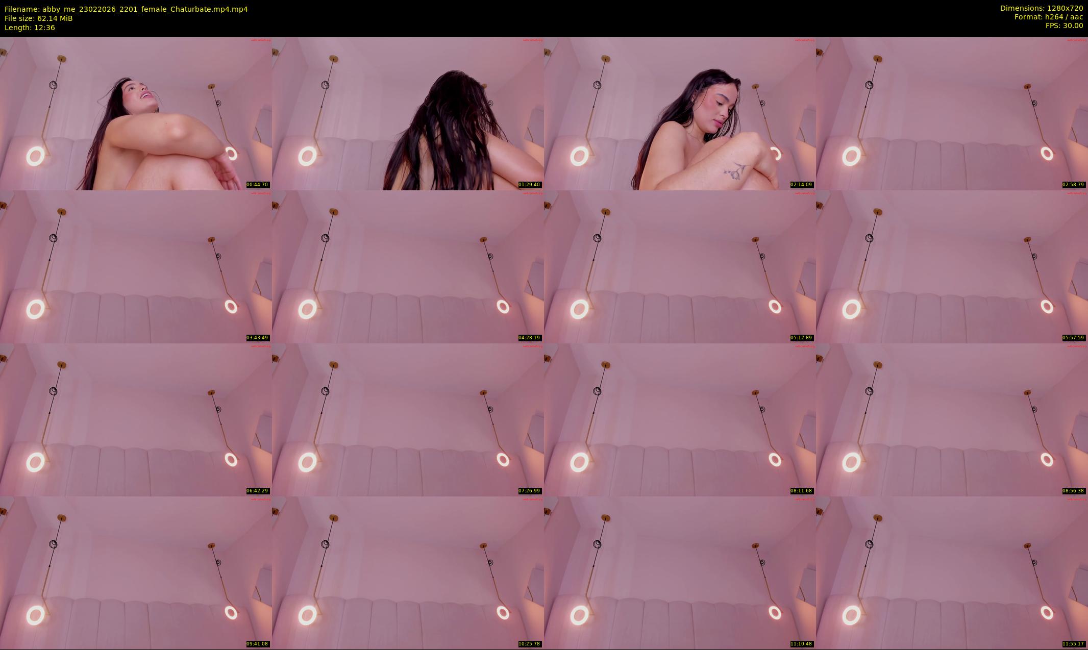 abby_me — 13 minute Chaturbate female cam show recording, 720p, Feb 23, 2026