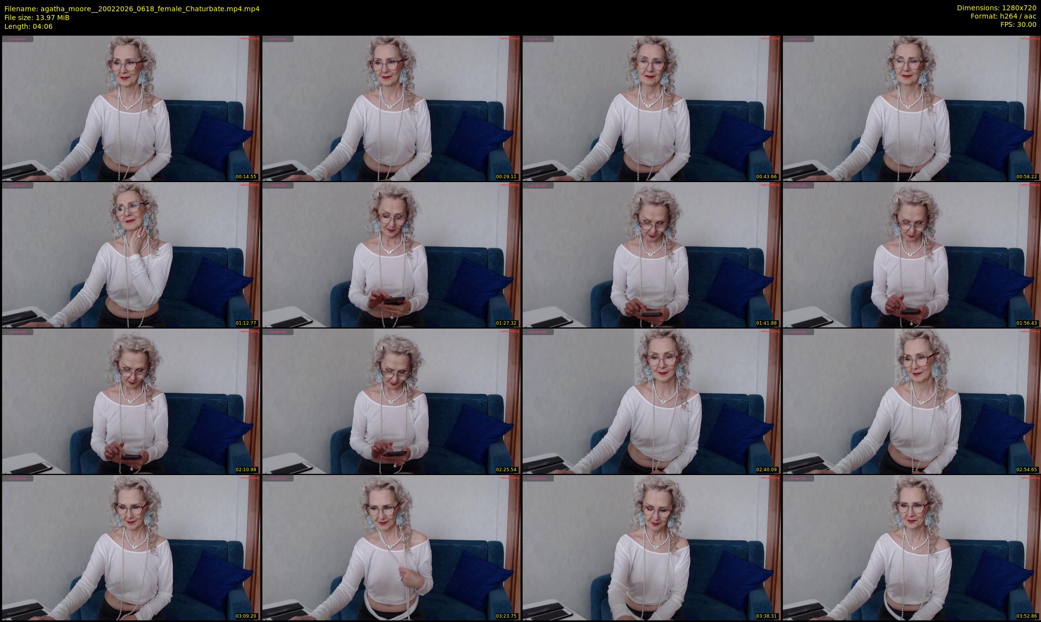 agatha_moore_ — 5 minute Chaturbate female cam show recording, 720p, Feb 20, 2026