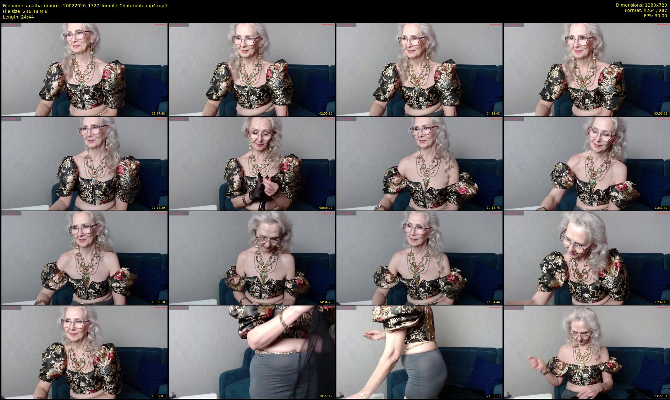 agatha_moore_ — 25 minute Chaturbate female cam show recording, 720p, Feb 20, 2026